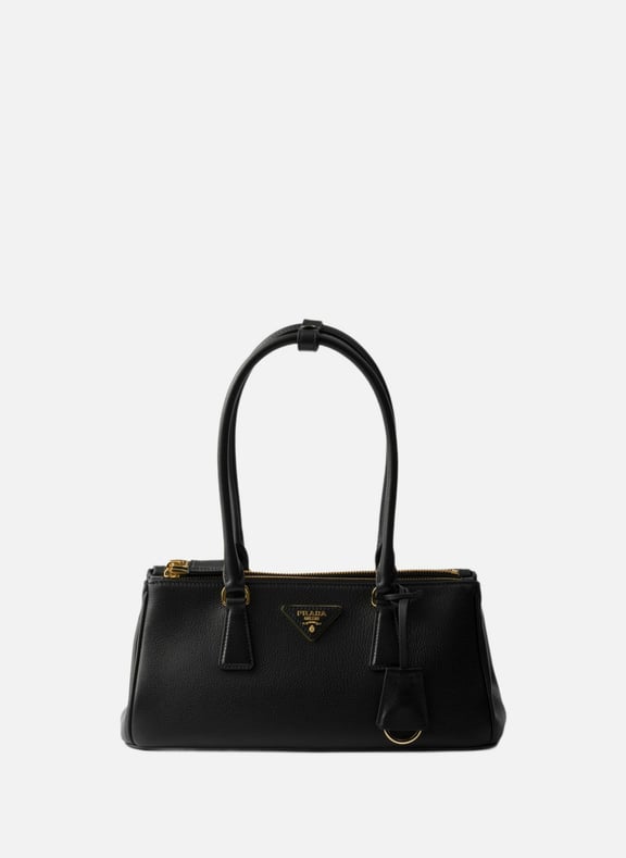 Sac prada galleria en cuir Noir by PRADA PRADA Sac prada galleria en cuir Noir