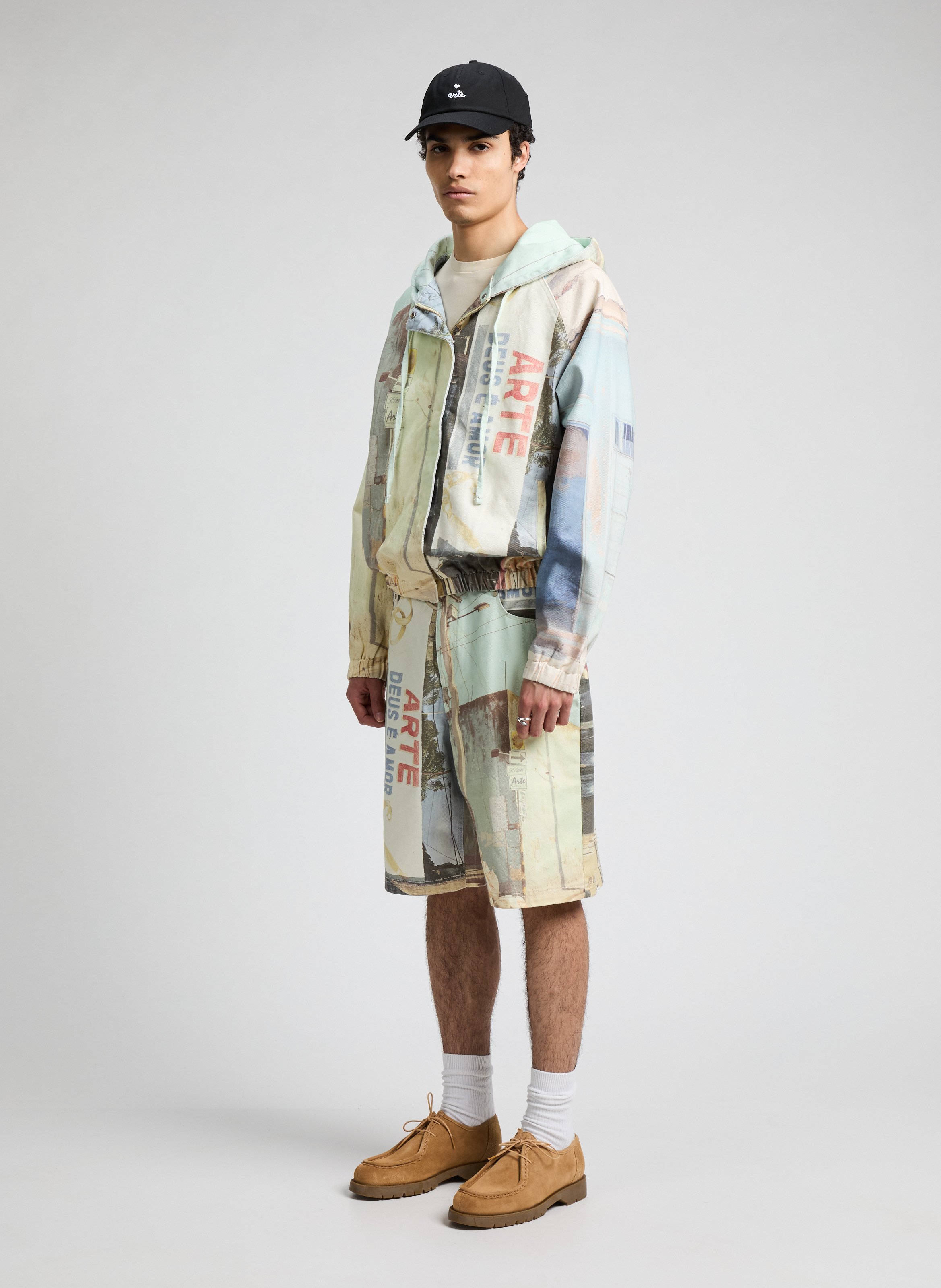 Veste d'extérieur à imprimé ARTE ANTWERP Multicolore