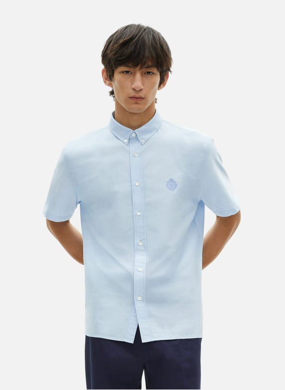 Chemise manches courtes Bleu by THE KOOPLES THE KOOPLES Chemise manches courtes Bleu