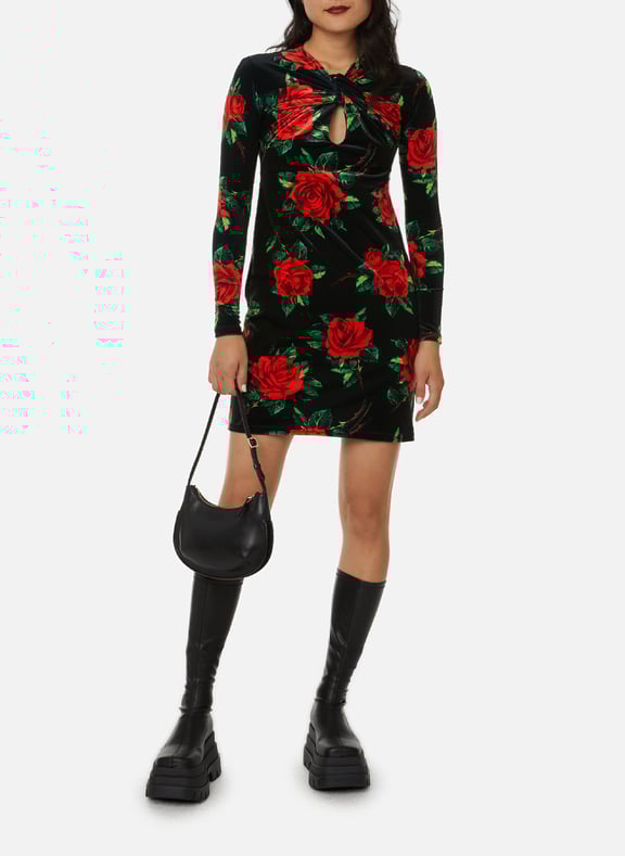 Printed velvet dress Multicolour by RICHARD QUINN RICHARD QUINN Printed velvet dress Multicolour