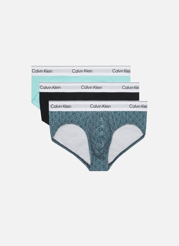 Lot de 3 slips Multicolore by CALVIN KLEIN CALVIN KLEIN Lot de 3 slips Multicolore