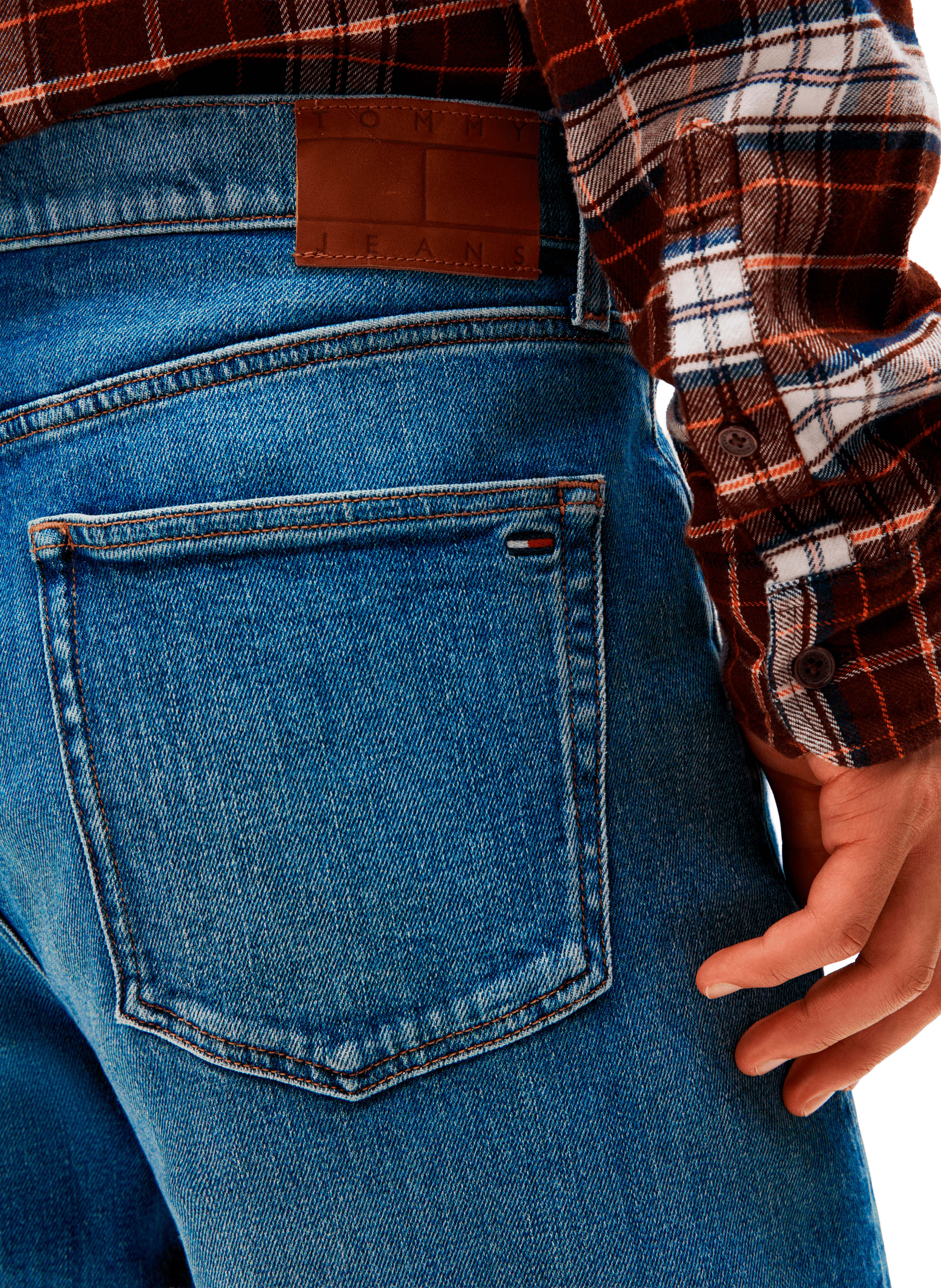 Contrast Jeans TOMMY HILFIGER Blue