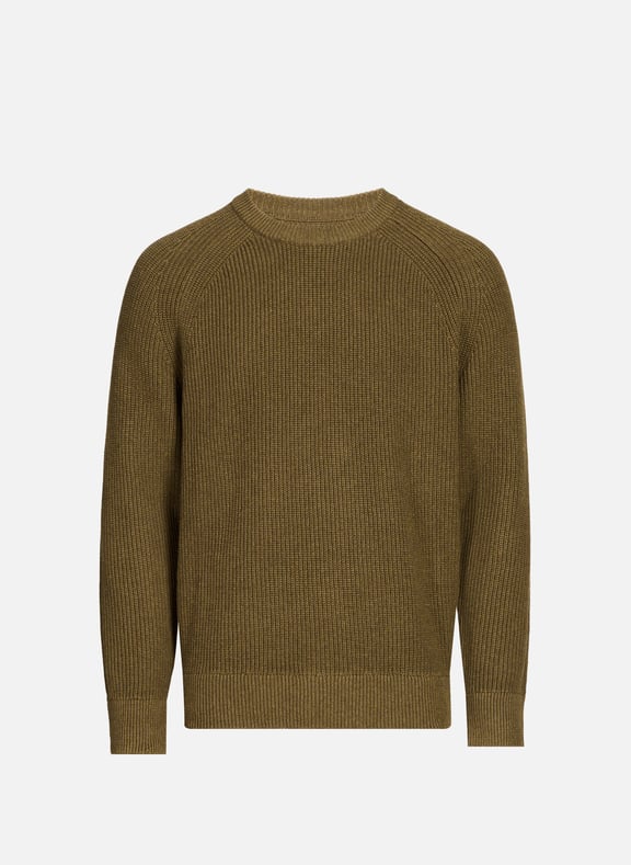 Ribbed jumper Green by NN.07 NN.07 Ribbed jumper Green