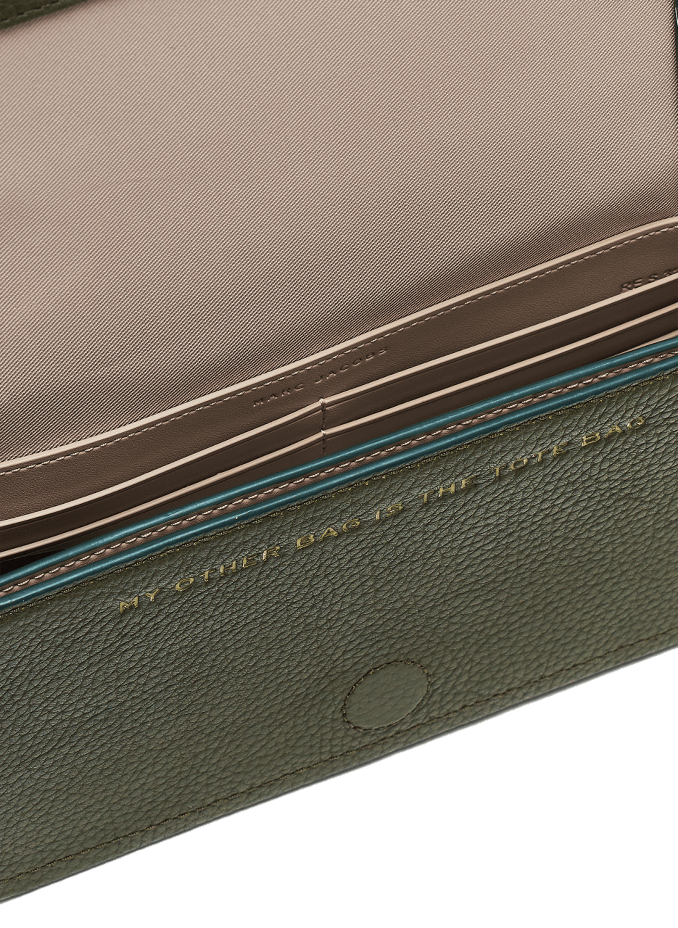 Sac à bandoulière en cuir MARC JACOBS Vert