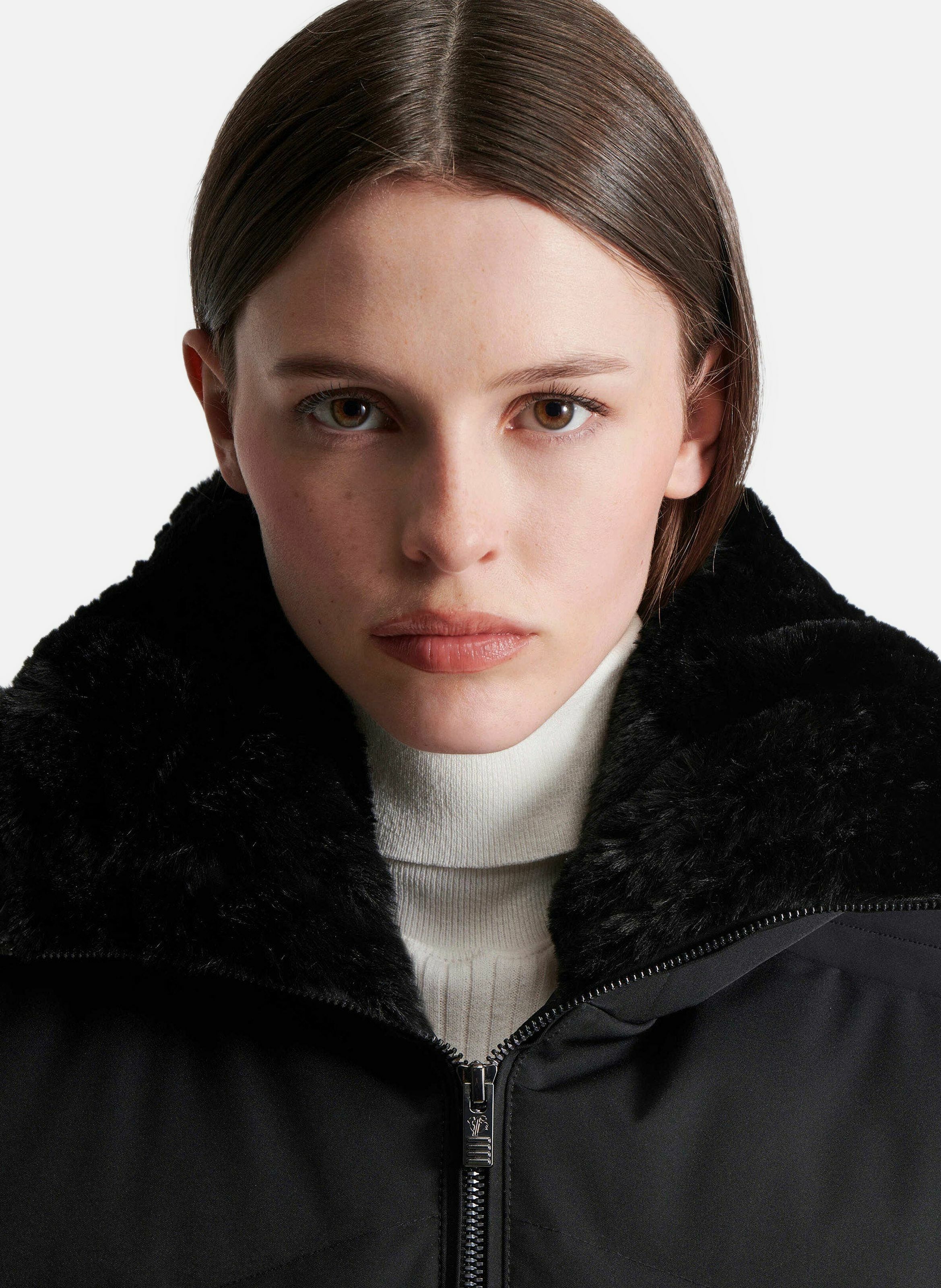 Veste de ski avery col montant coupe regular FUSALP Bleu