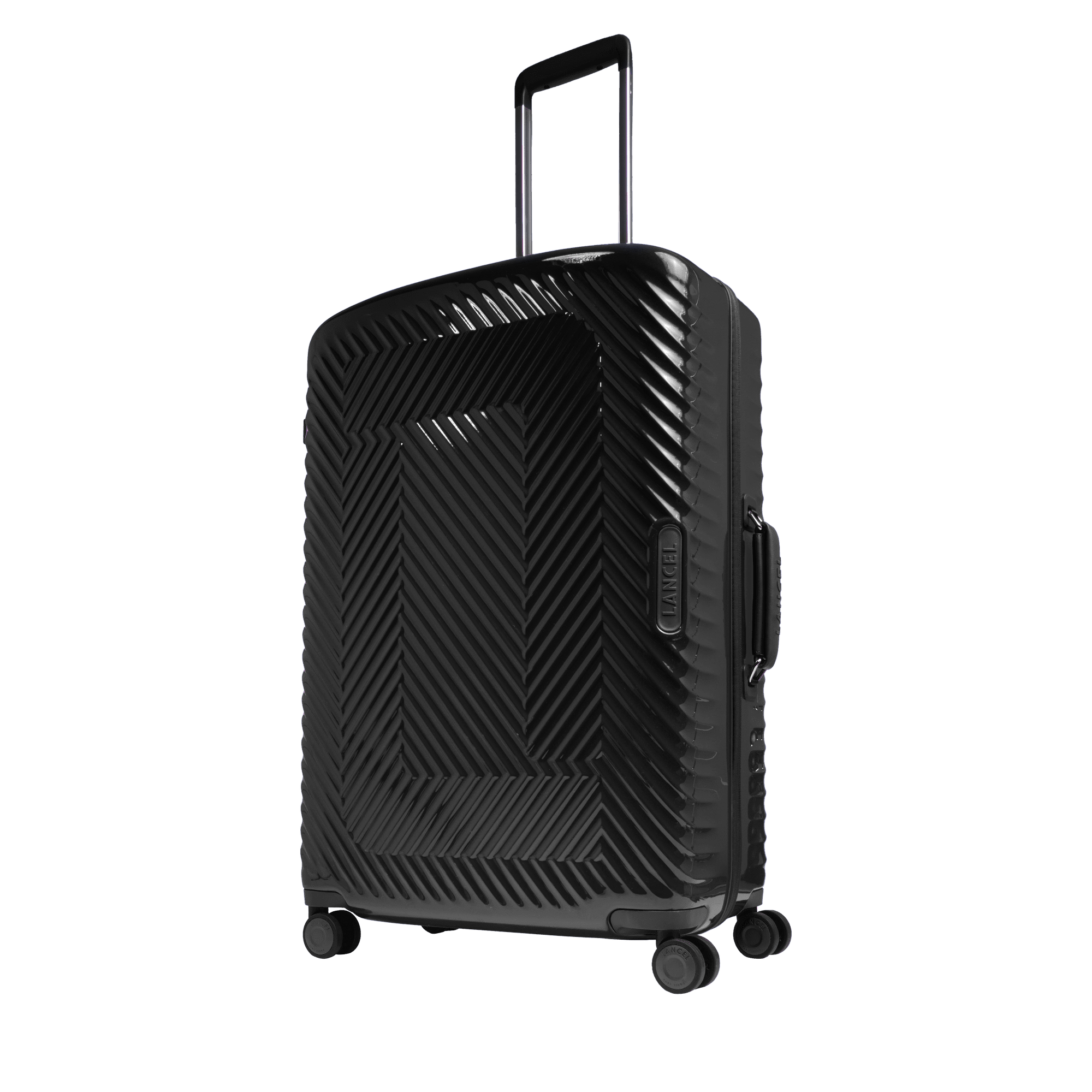 Valise large 4 roues atlas de lancel en polycarbonate LANCEL Noir