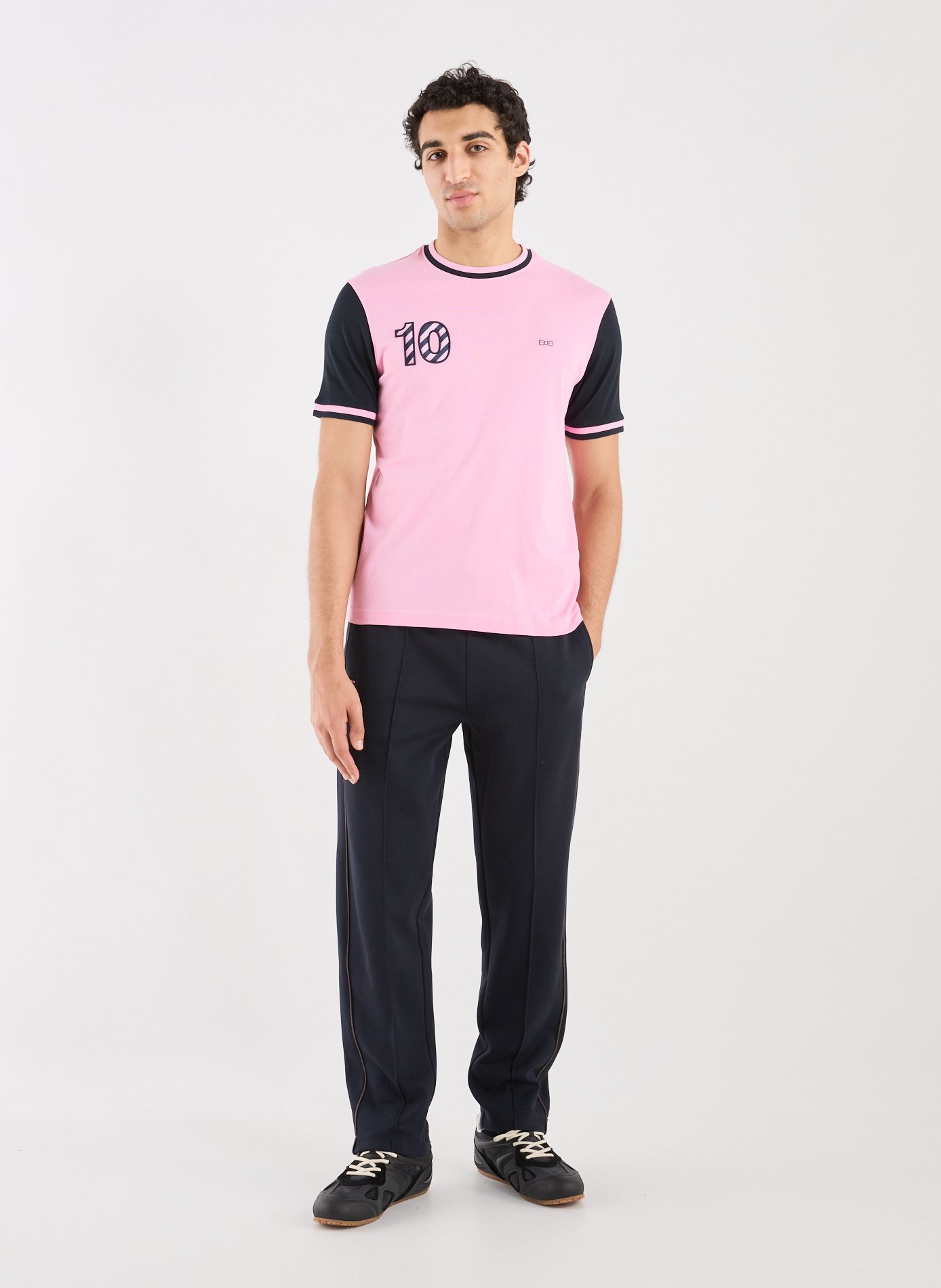 Cotton-blend joggers EDEN PARK Blue