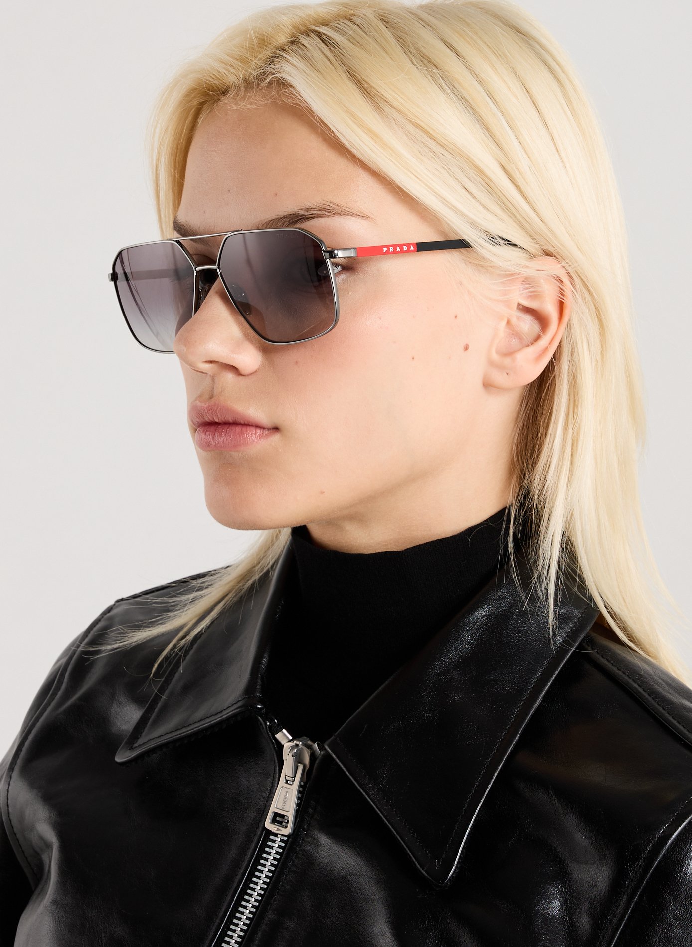 Lunettes de soleil carrées PRADA Multicolore