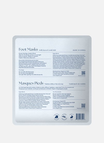Bioactive Phyto-Hydration Foot Masks CLAPOTI Bioactive Phyto-Hydration Foot Masks CLAPOTI