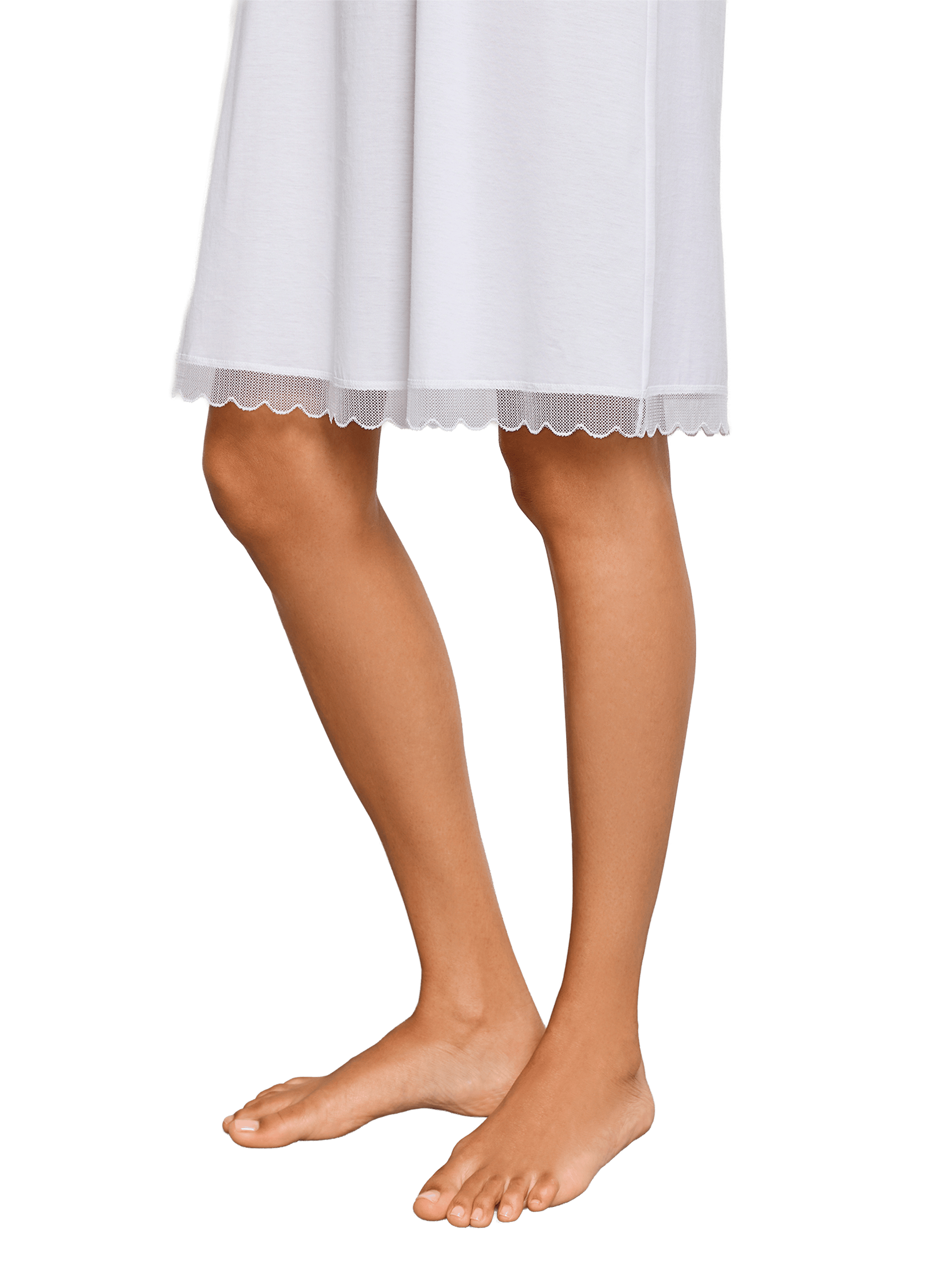 Chemise de nuit Inaya en coton HANRO Blanc