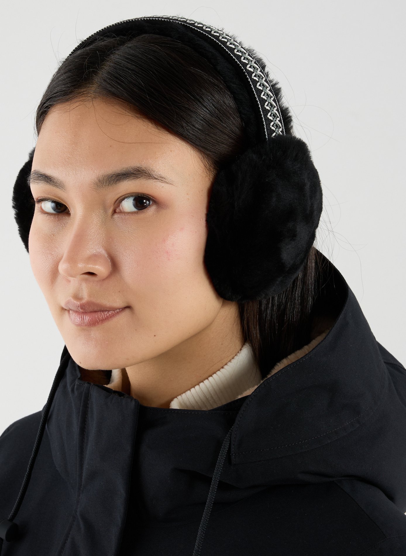 Sheepskin ear muffs UGG Black