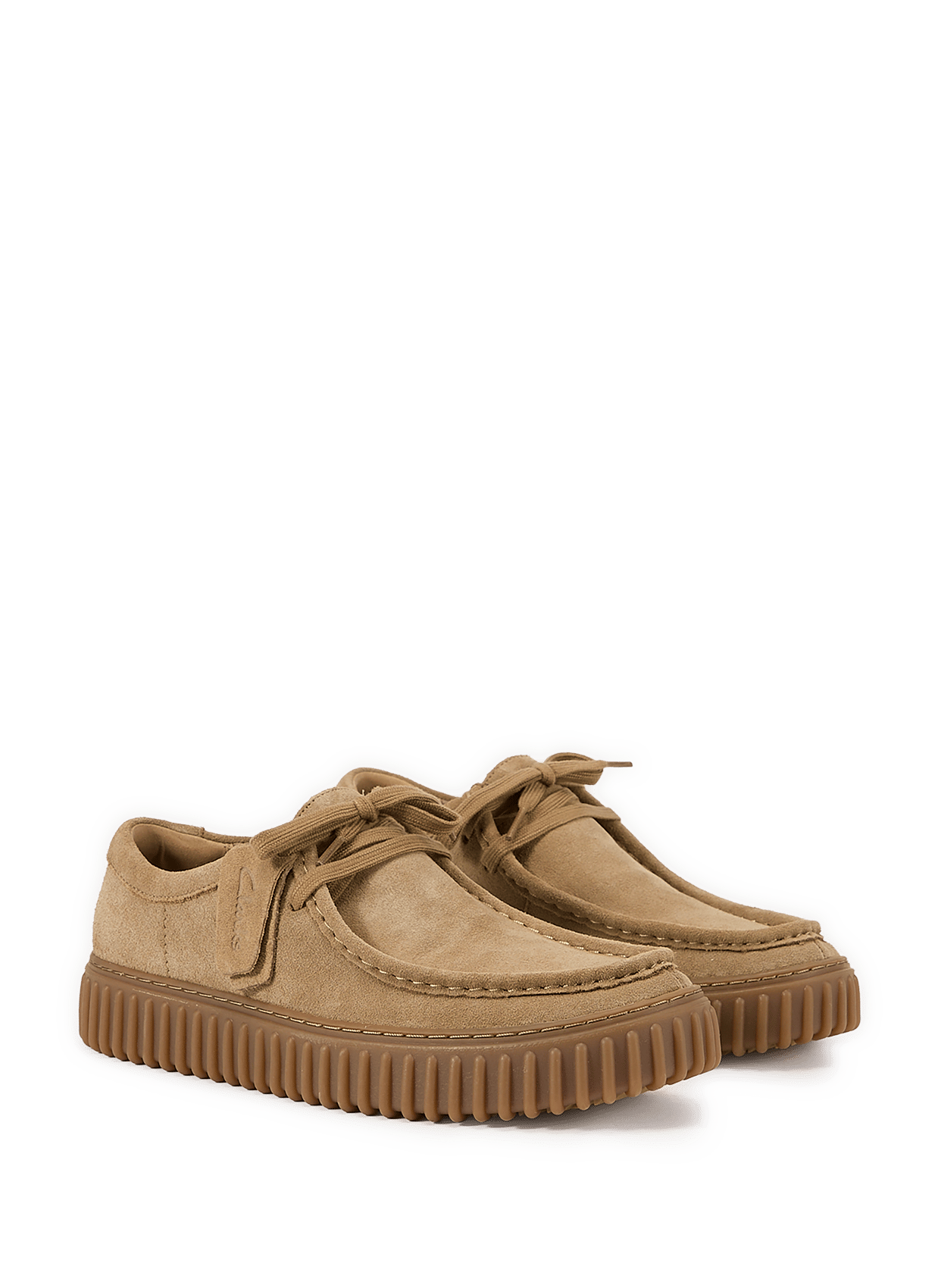 Derbies Torhill Lo en cuir suédé CLARKS Marron