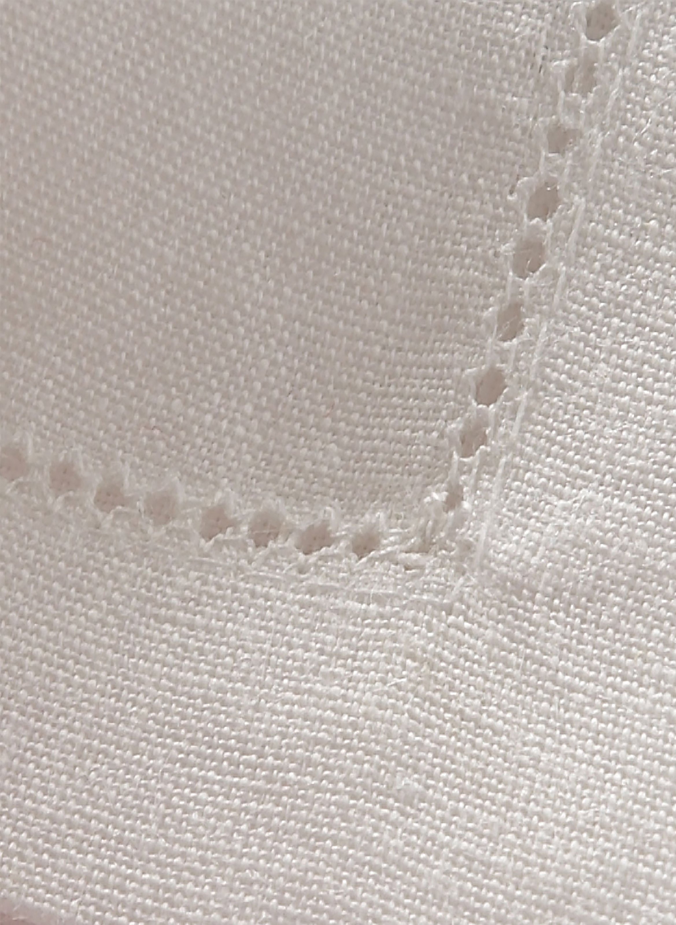 Serviette de table unie en lin, florence ALEXANDRE TURPAULT Blanc