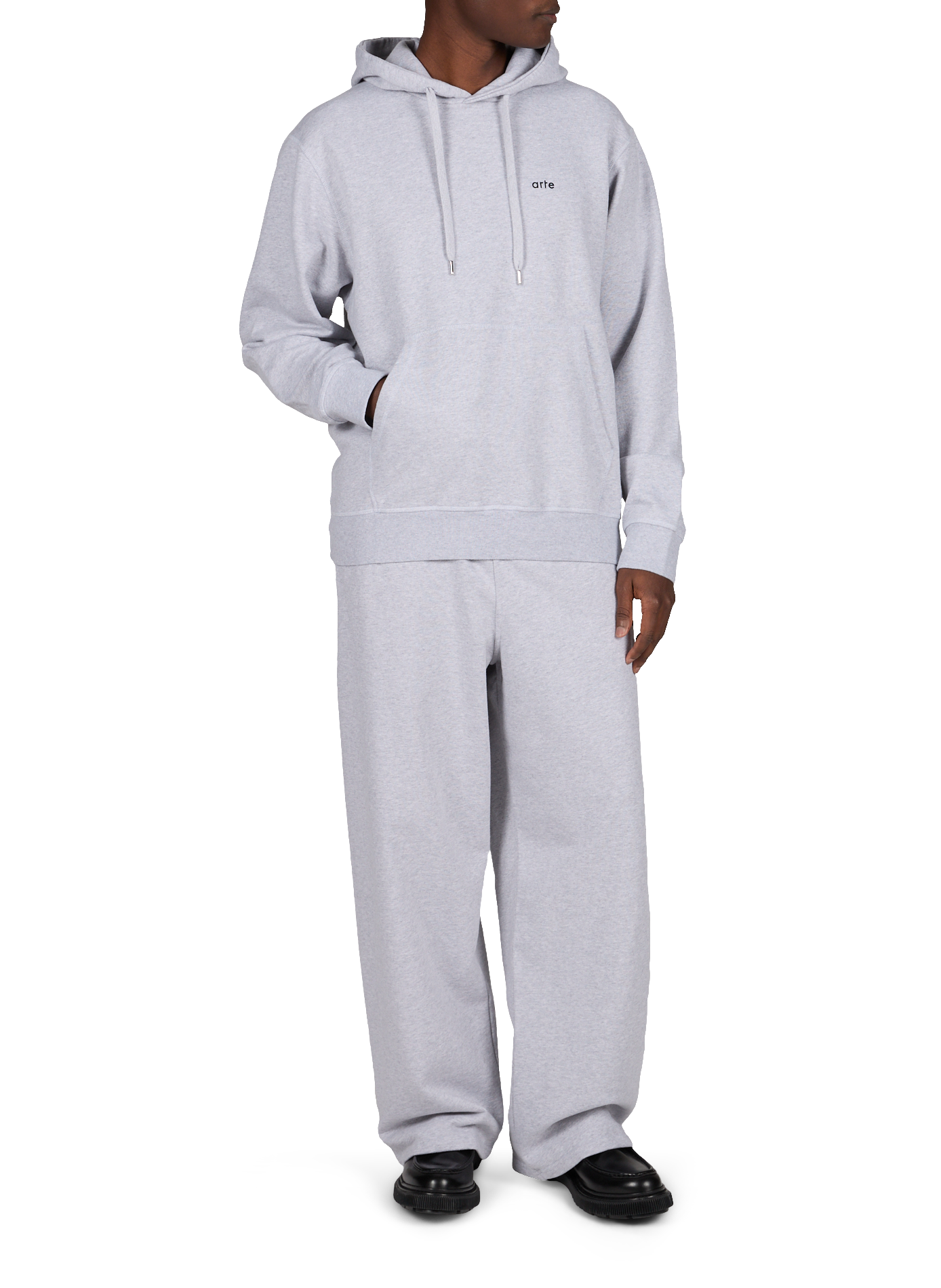 Jogging large en coton ARTE ANTWERP Gris