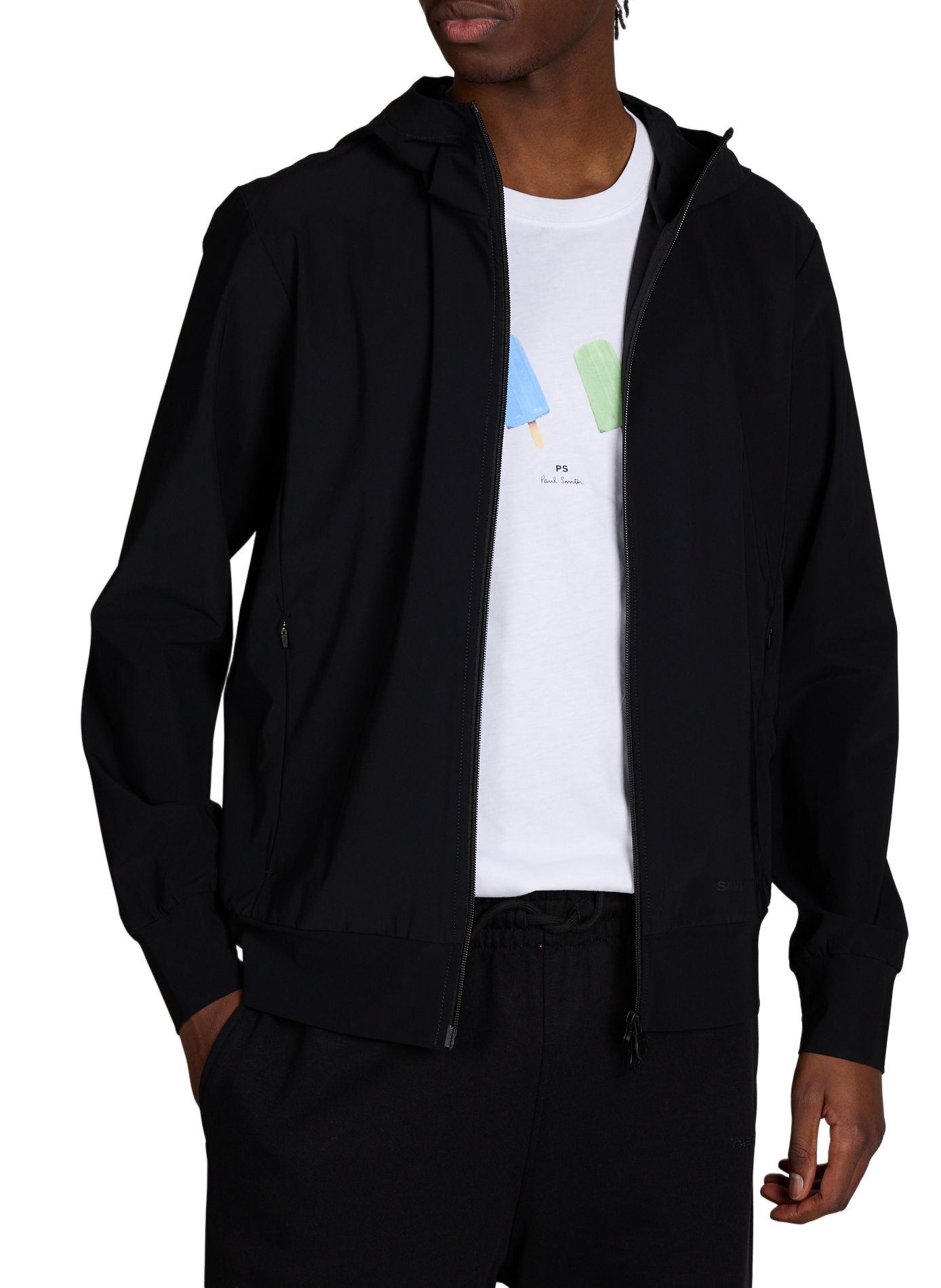 Blouson FYI con cappuccio SAVE THE DUCK Nero