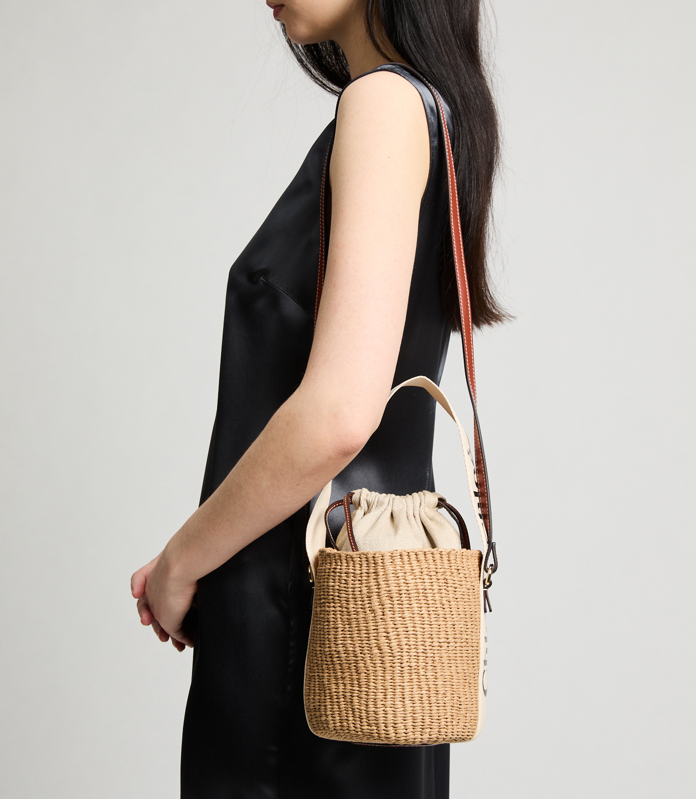 Emma leather shoulder bag  CHLOÉ White