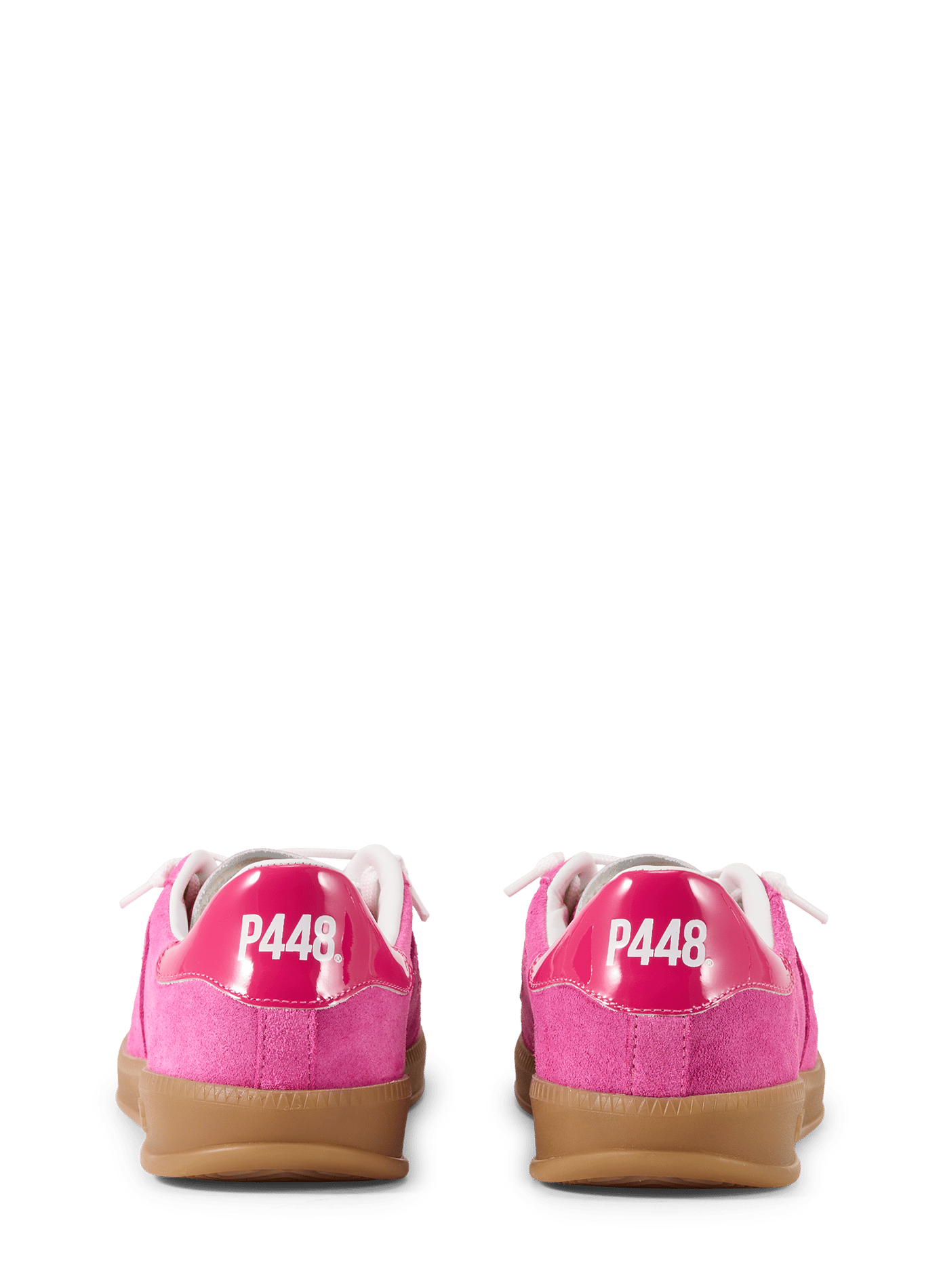 Scarpe da ginnastica Monza in camoscio P448 Rosa