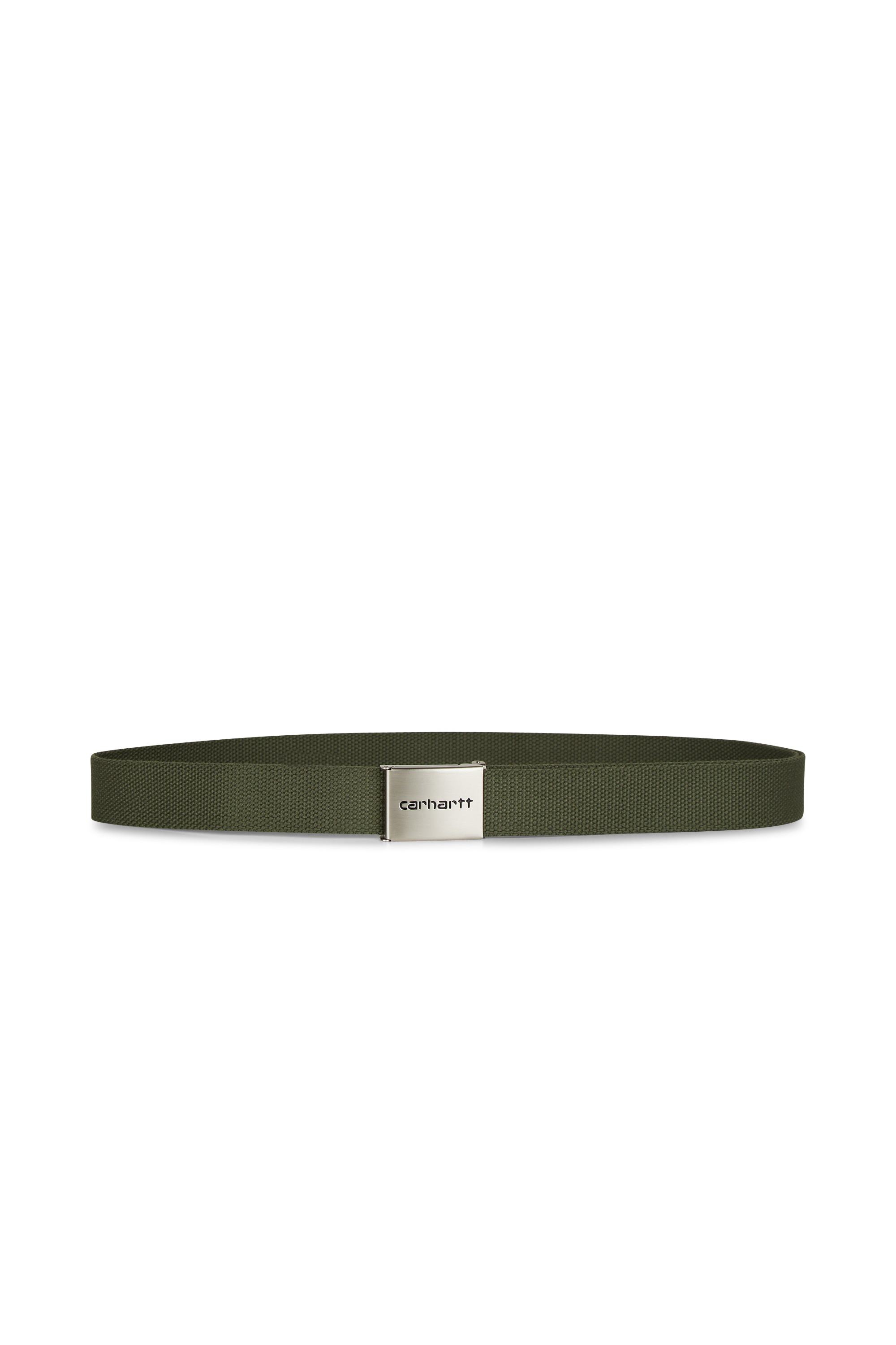 Ceinture clip belt chrome CARHARTT WIP Vert