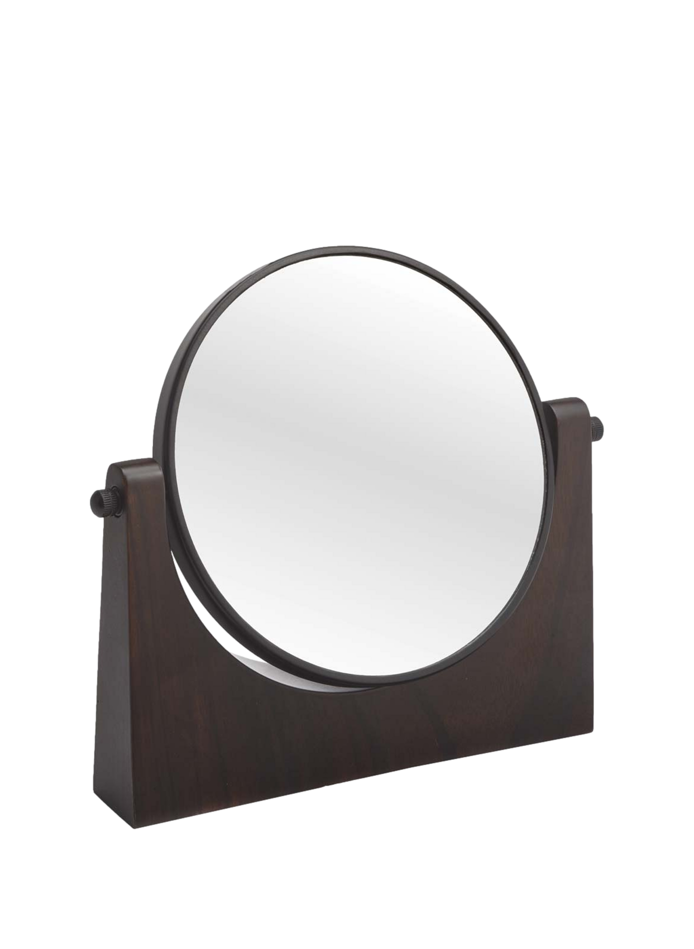 Make-up spiegel met dubbelzijdig Ebony AQUANOVA Bruin