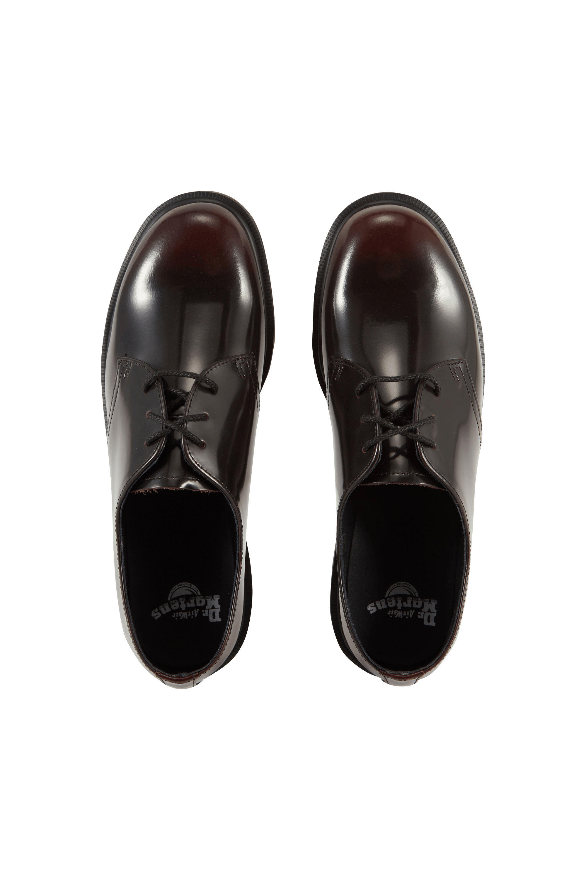 Mocassins en cuir mayfare DR. MARTENS Rouge
