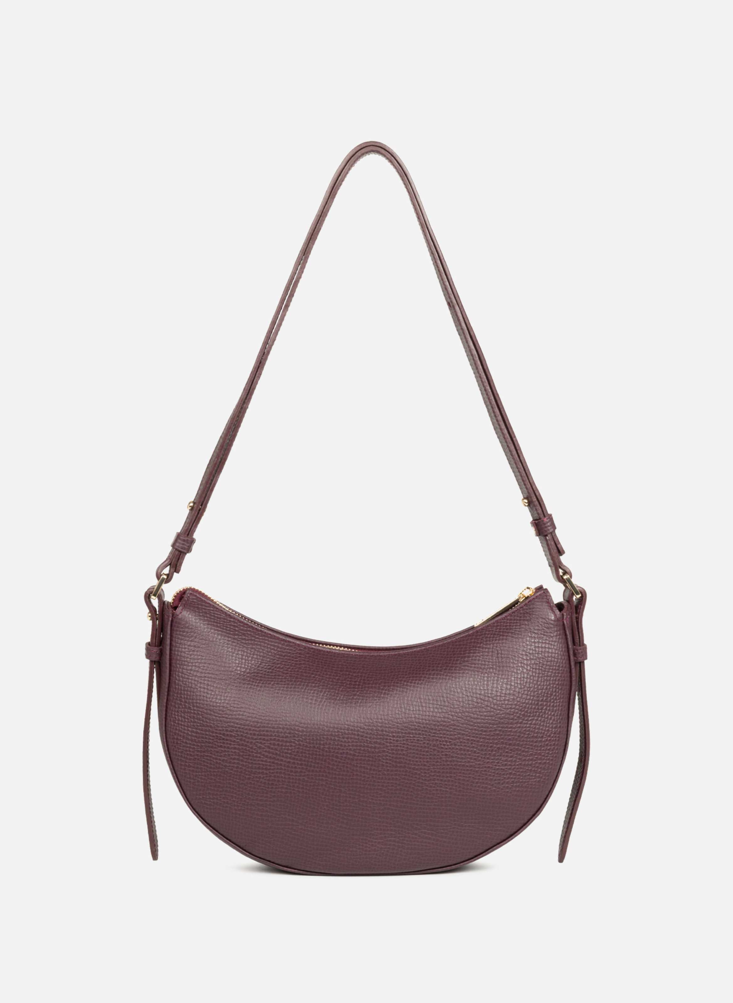 Sac demi lune - even LANCASTER Rouge