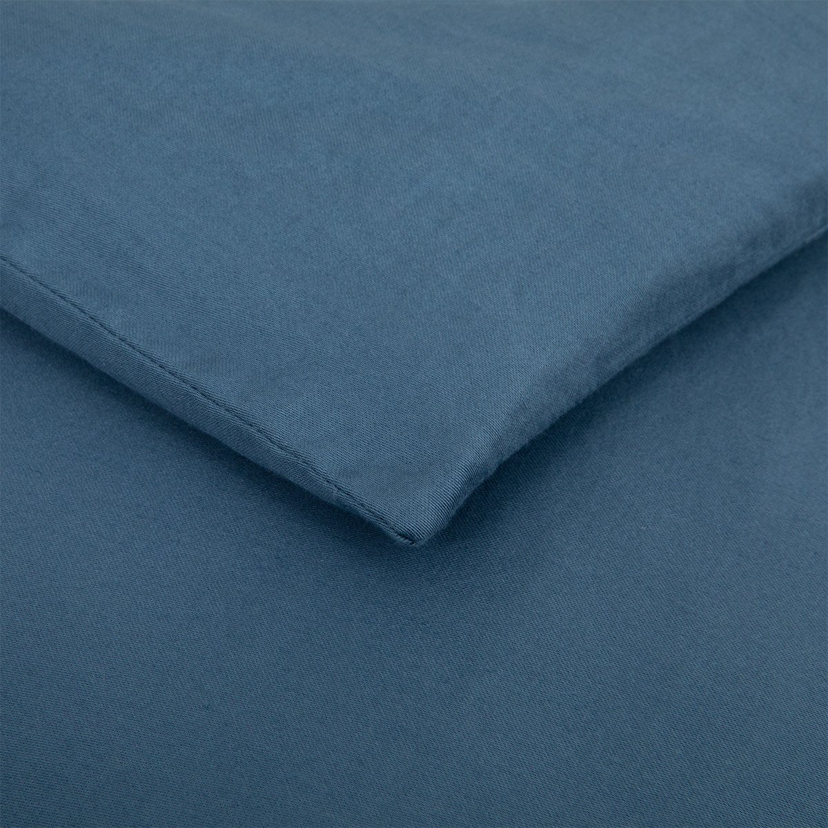 Housse de couette en satin de coton lavé, palerme DESFORGES Gris
