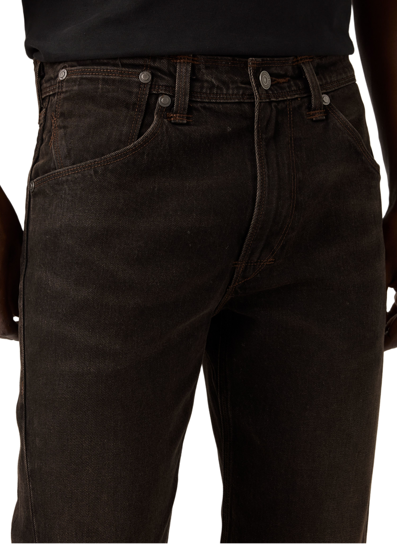 Bootcut-Jeans aus Baumwollmischung LEVI'S Schwarz