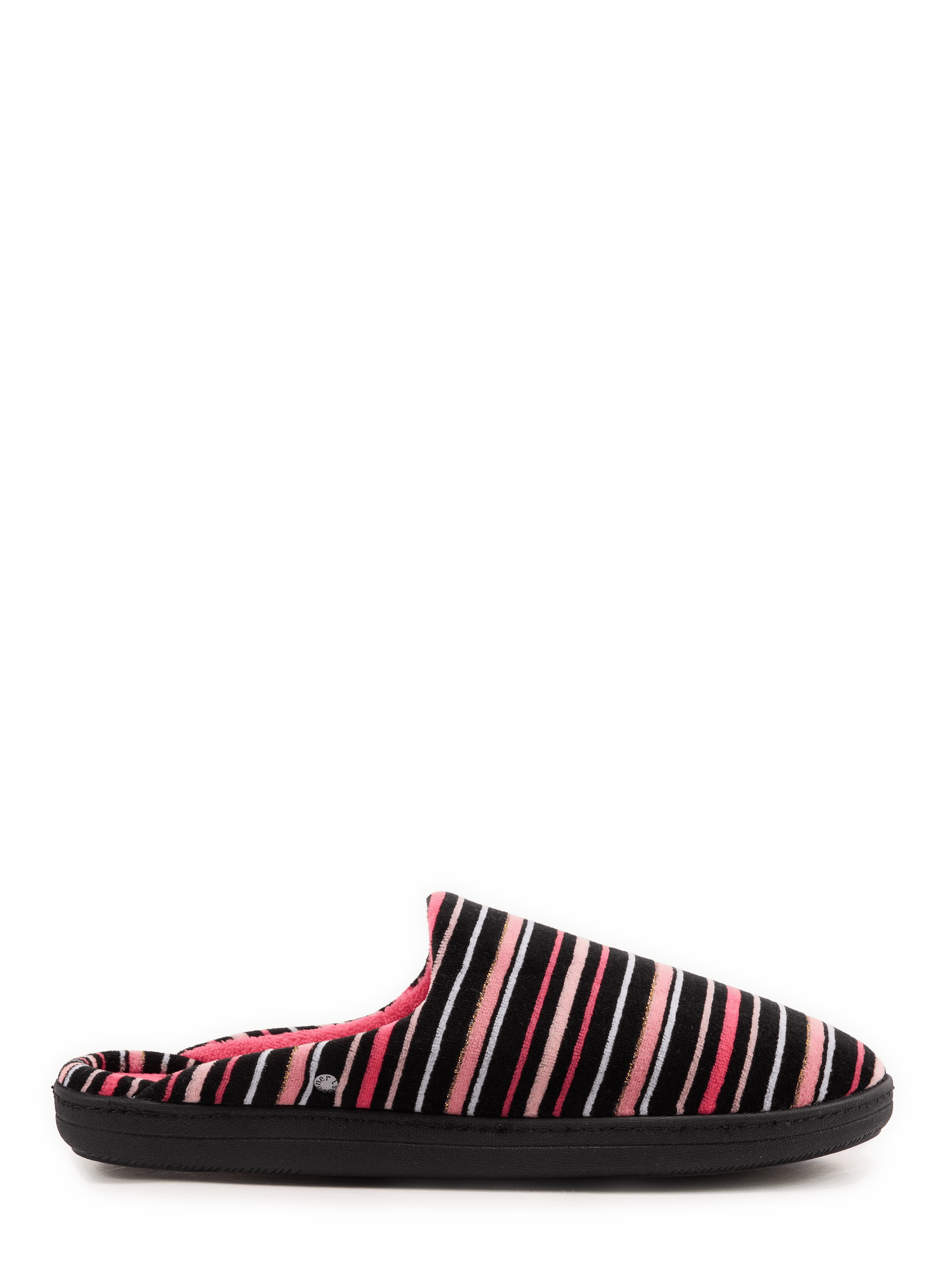 Flat striped slippers ISOTONER Multicolour