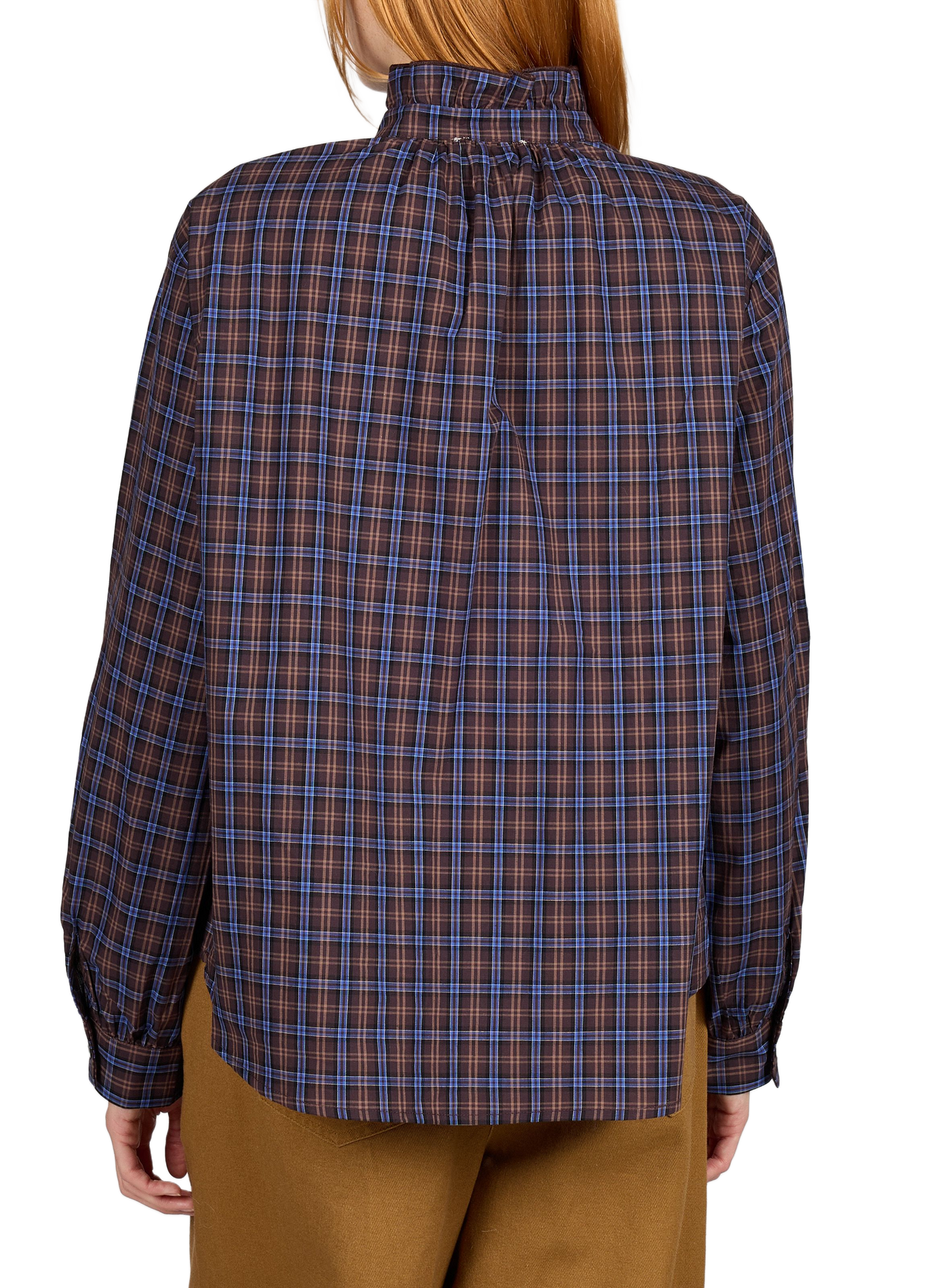 Wijdvallend katoenen overhemd ARTLOVE Blauw