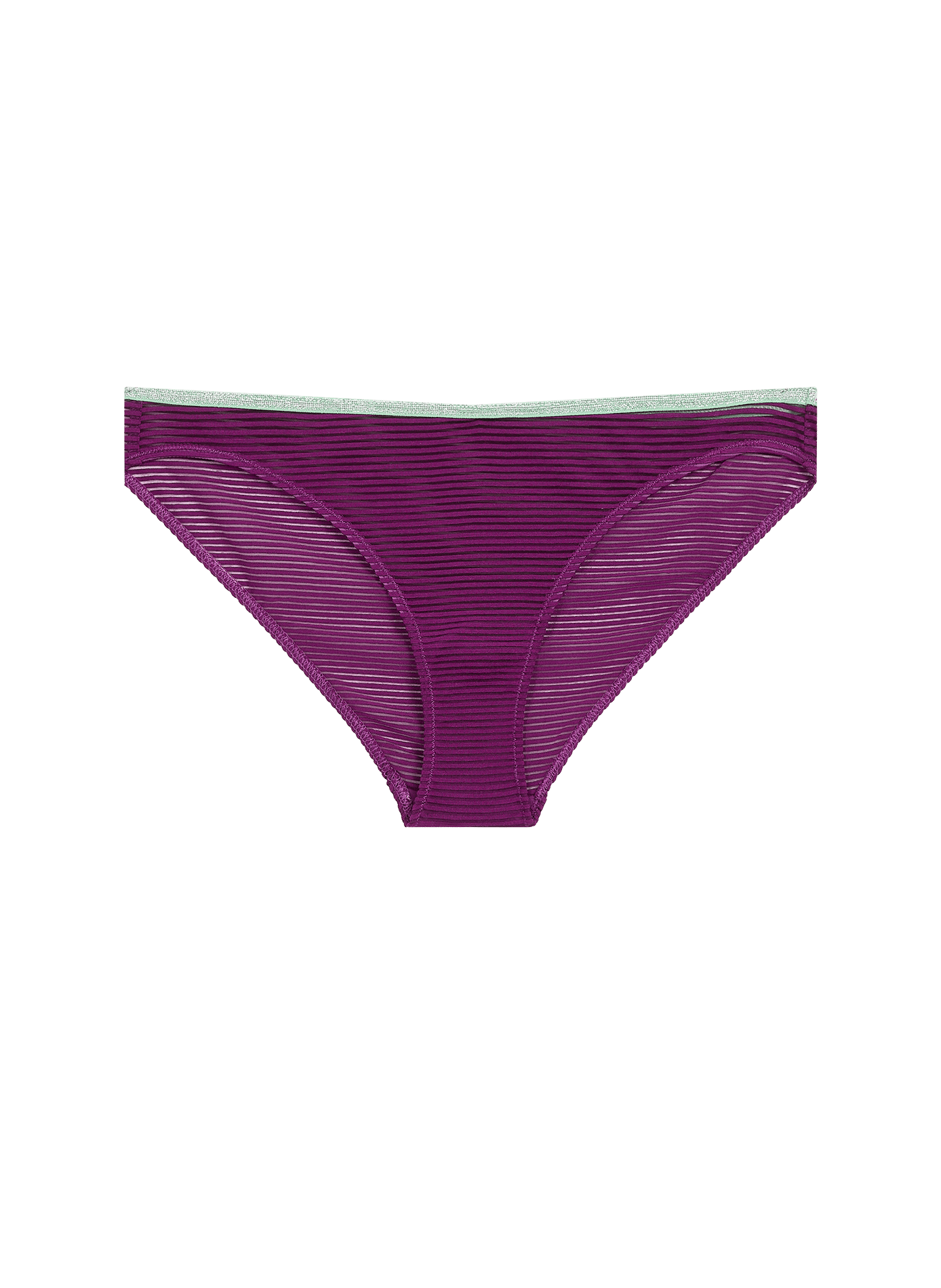 Einfarbige klassische Culotte mit Glitzerdetail LA NOUVELLE Violett