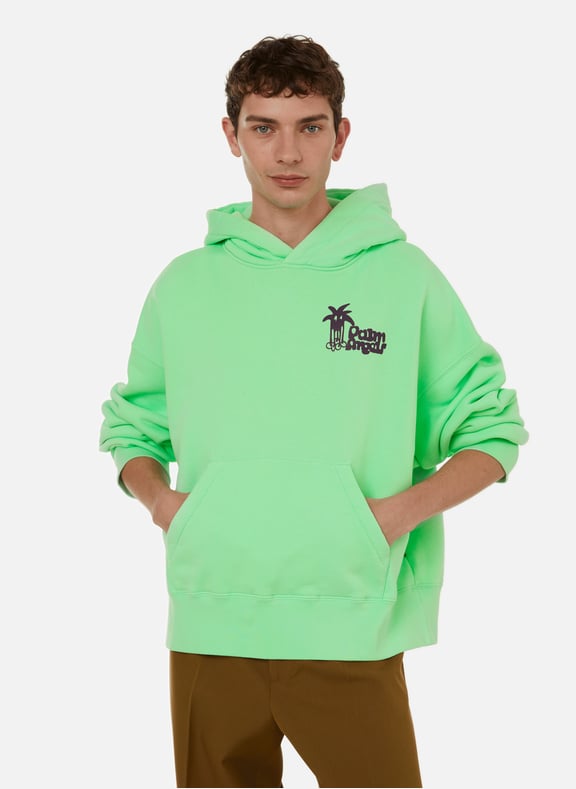 Palm angels 2025 green hoodie
