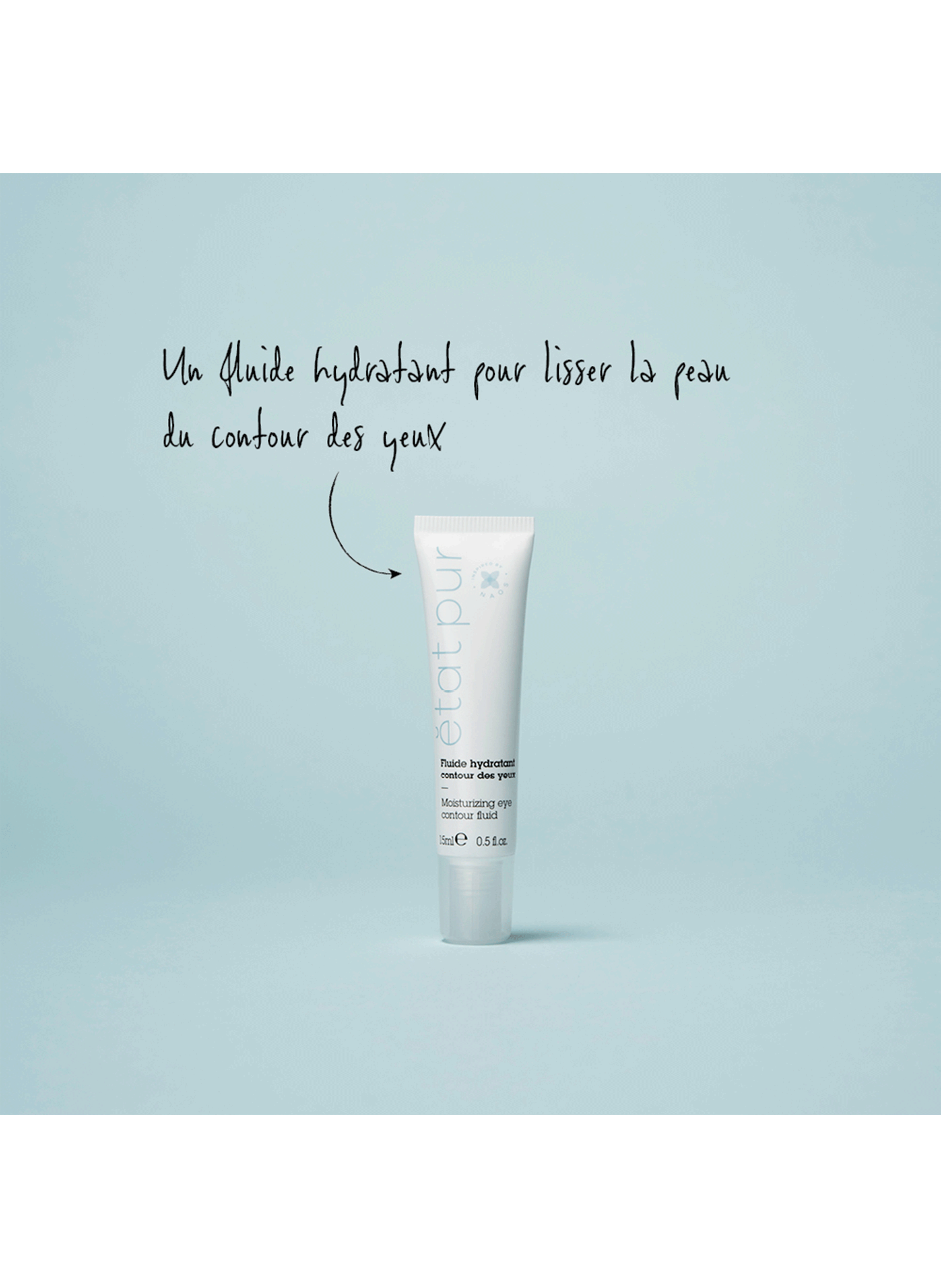 Le fluide hydratant contour des yeux ETAT PUR No color