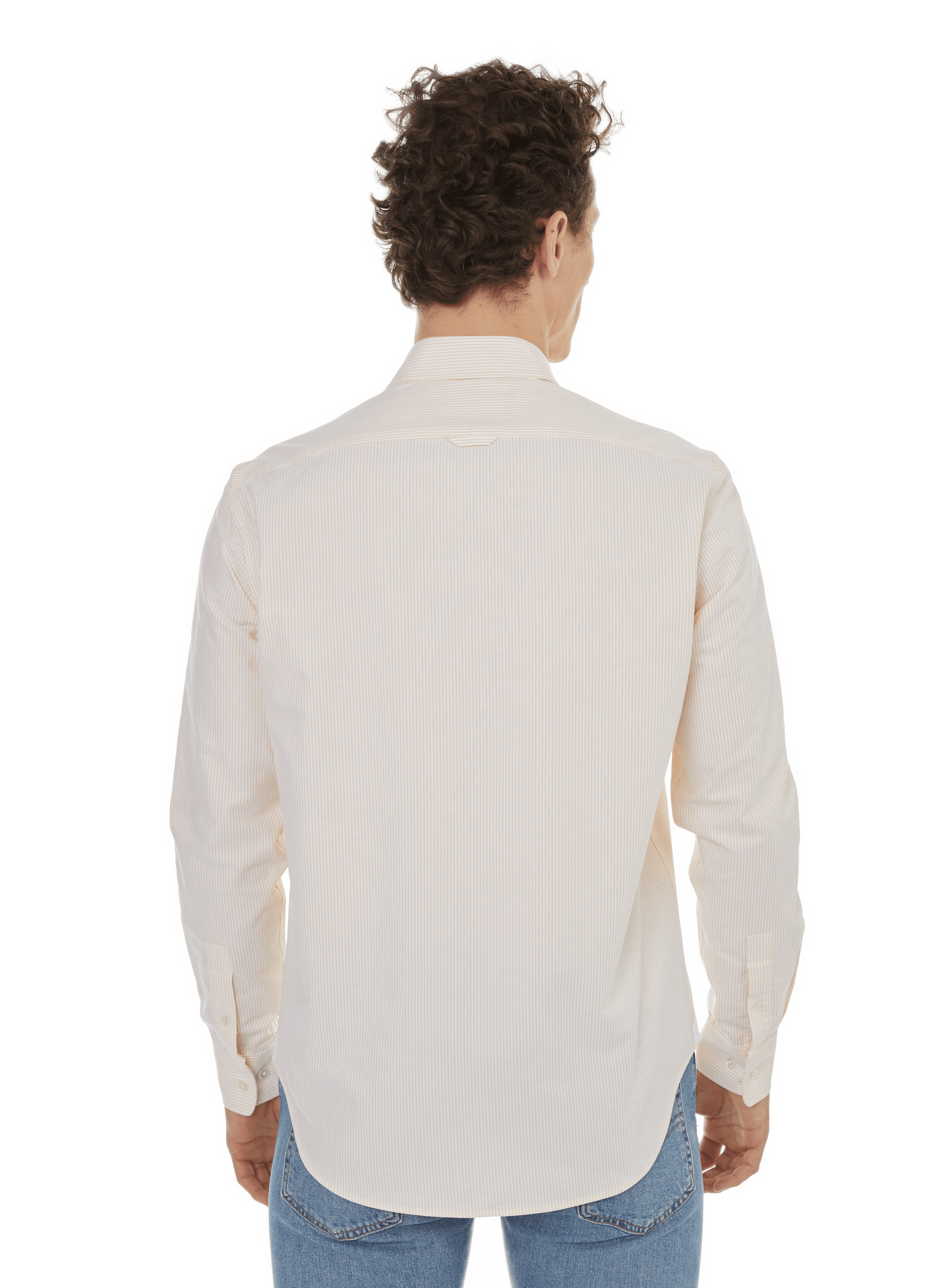 Striped cotton shirt  EDITIONS 102 Yellow