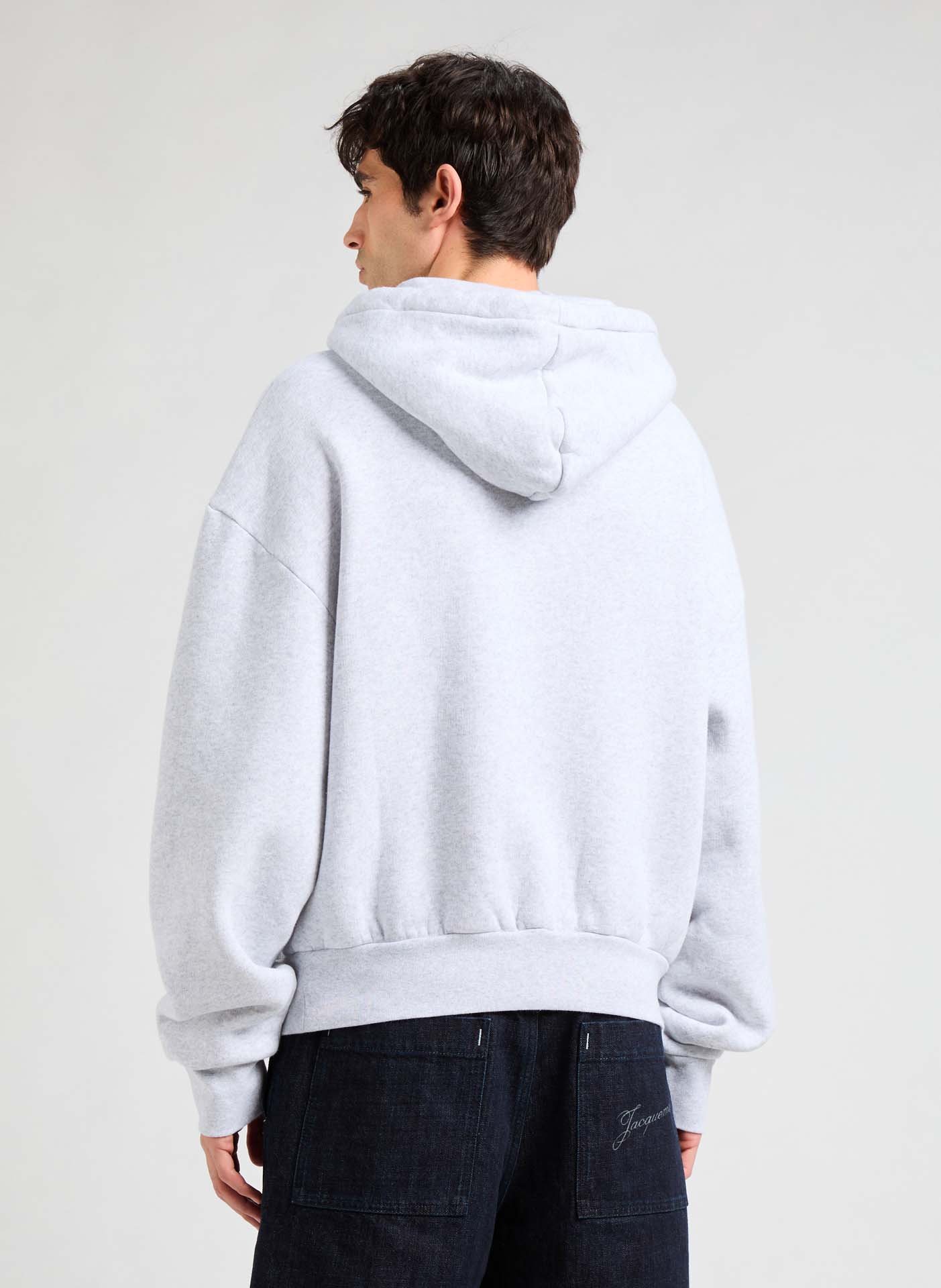 The Corto Hoodie JACQUEMUS Grey