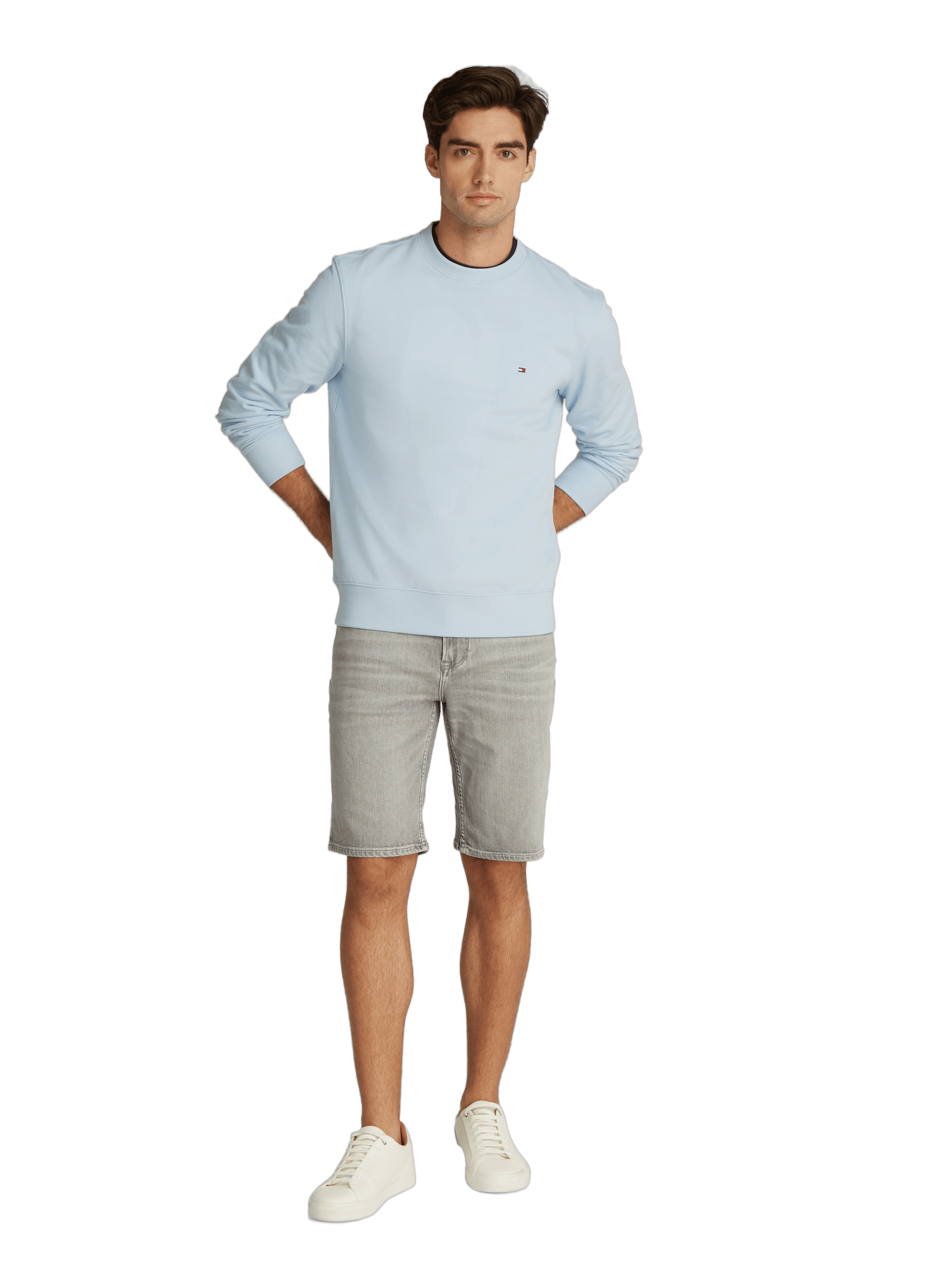 Cotton sweatshirt TOMMY HILFIGER Blue