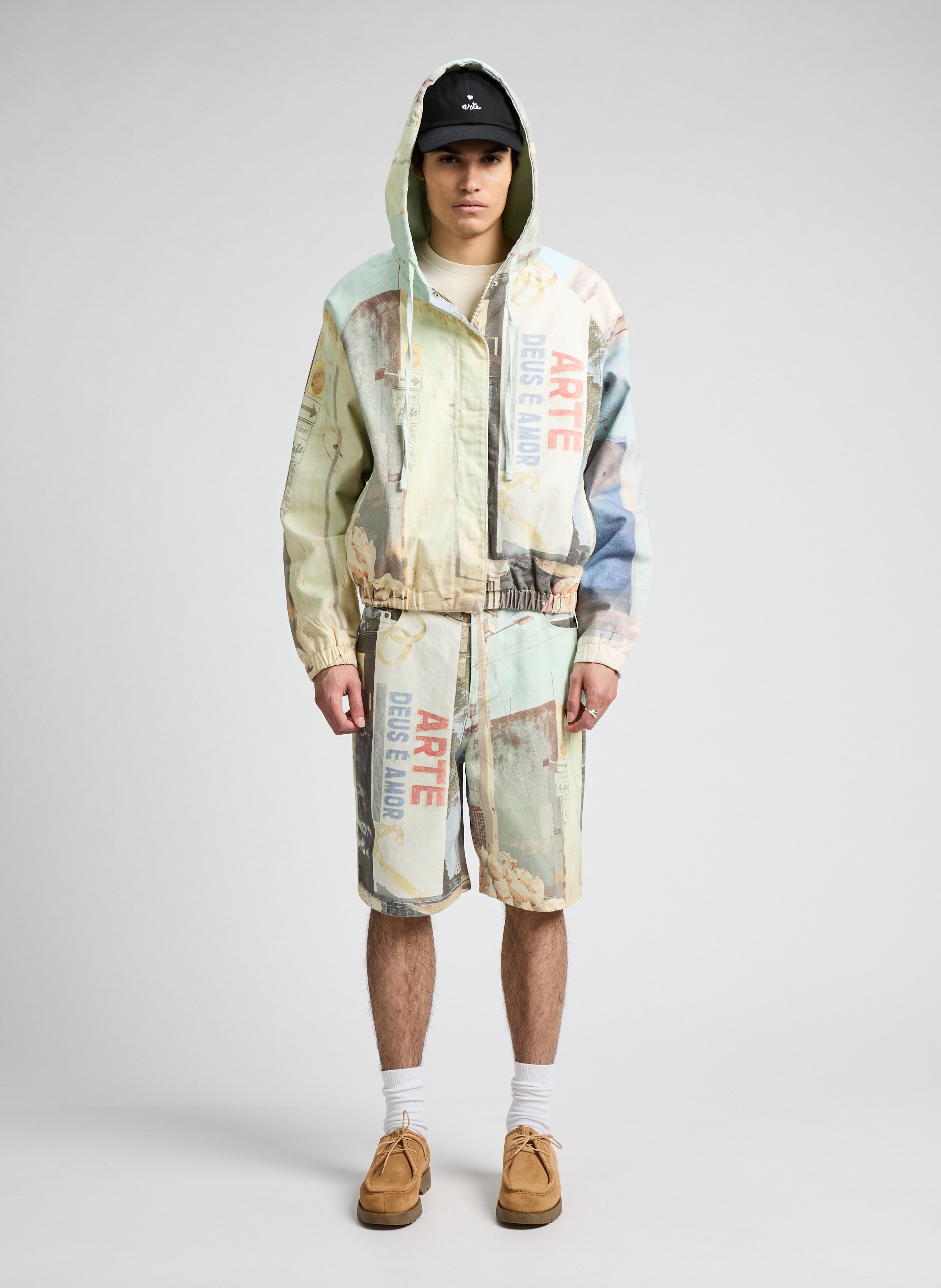 Veste d'extérieur à imprimé ARTE ANTWERP Multicolore