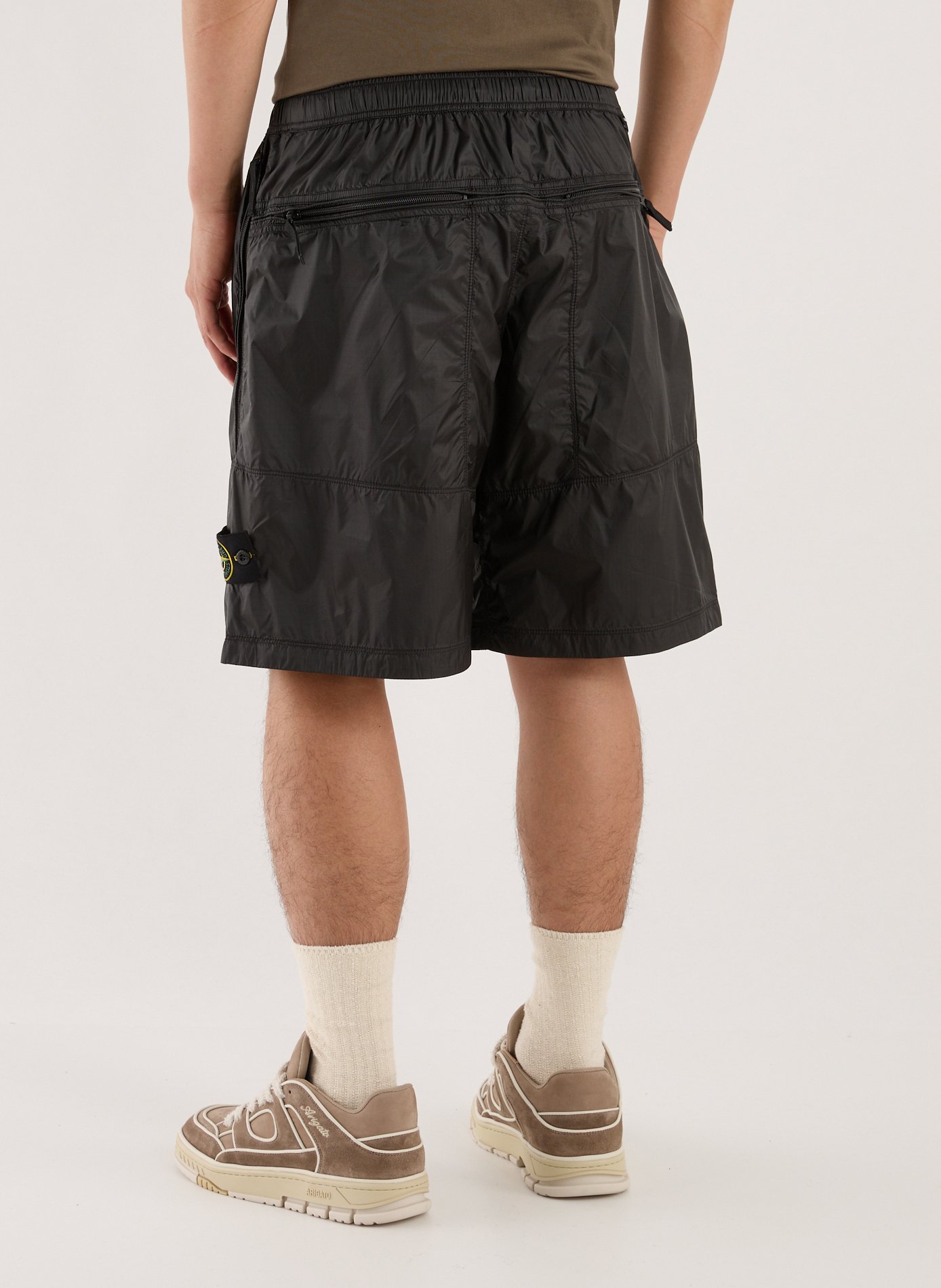 Nylon Shorts STONE ISLAND Grey