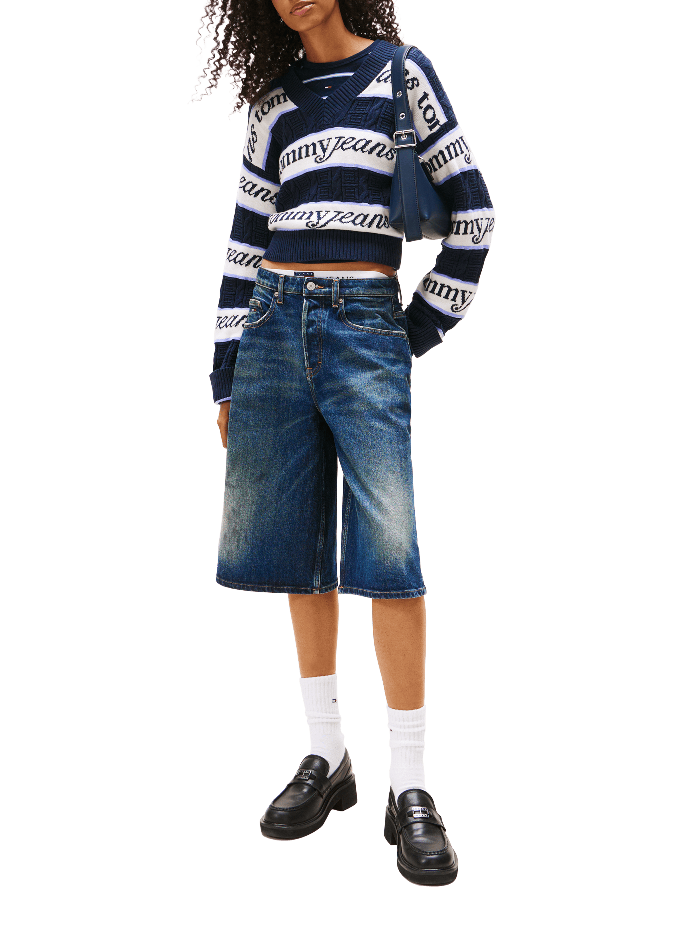 Cotton V-neck jumper TOMMY HILFIGER Multicolour