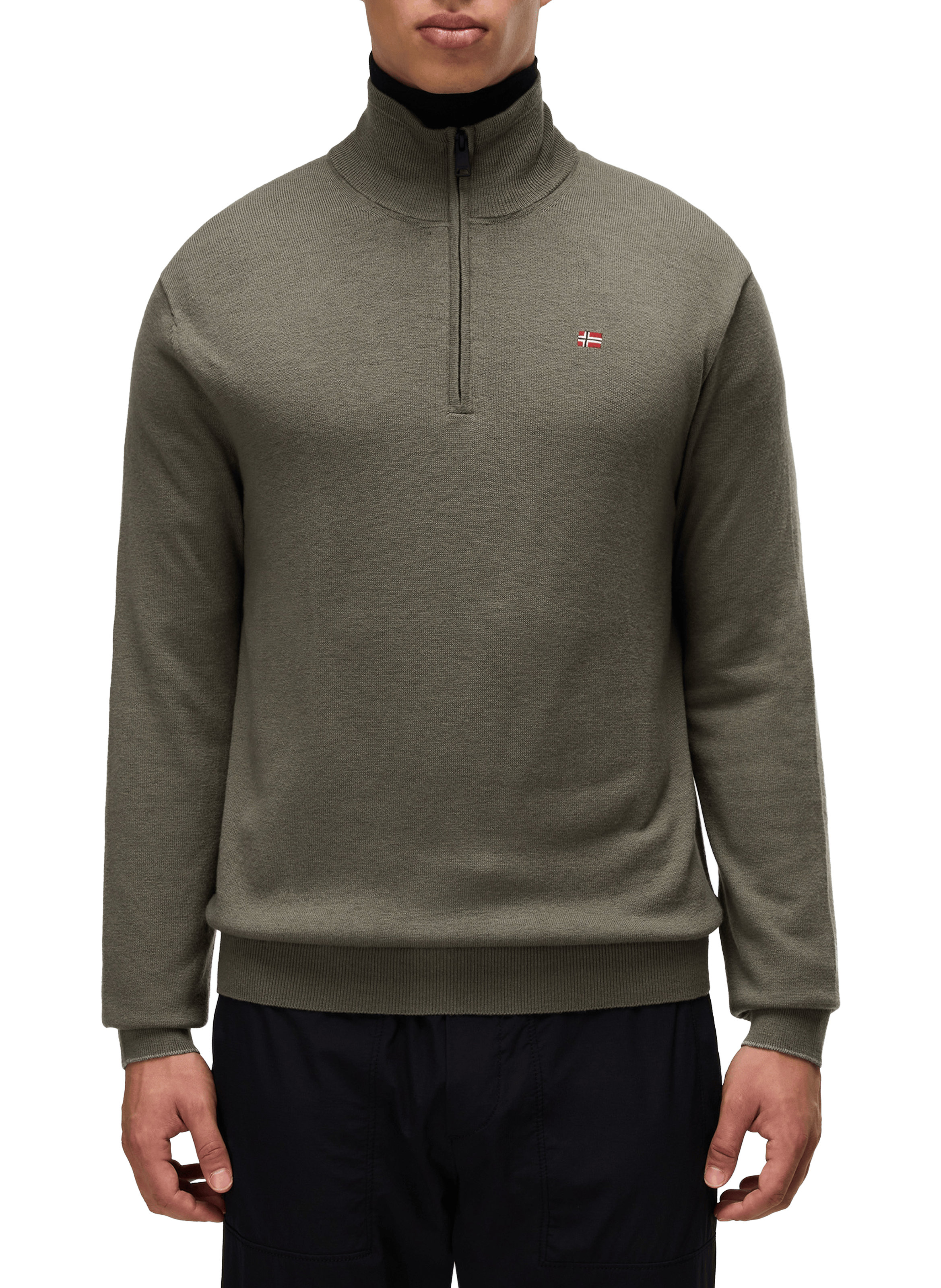 NAPAPIJRI Pull en laine Damavand  Vert