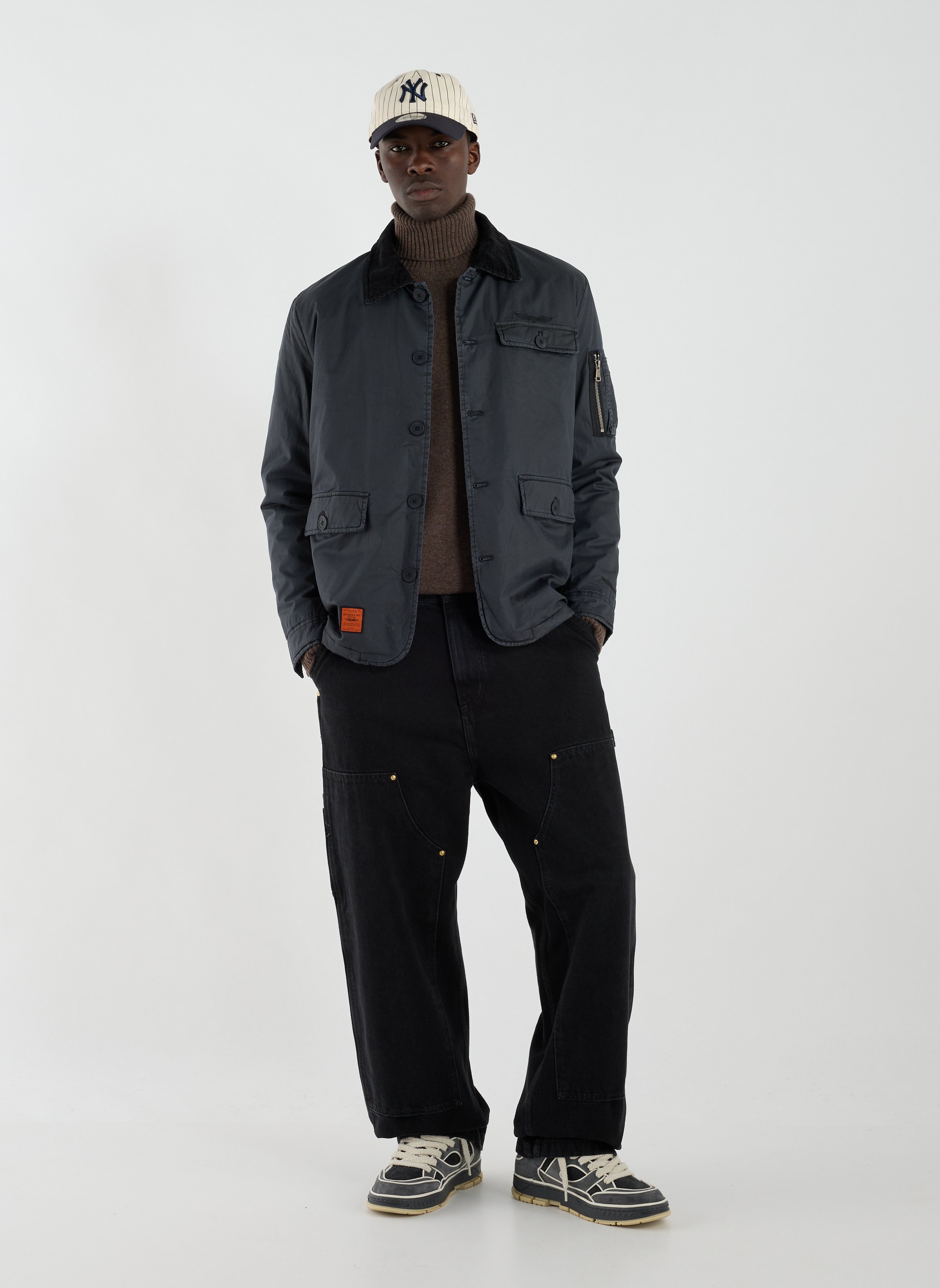 Blouson Rosser  BOMBERS ORIGINAL Noir
