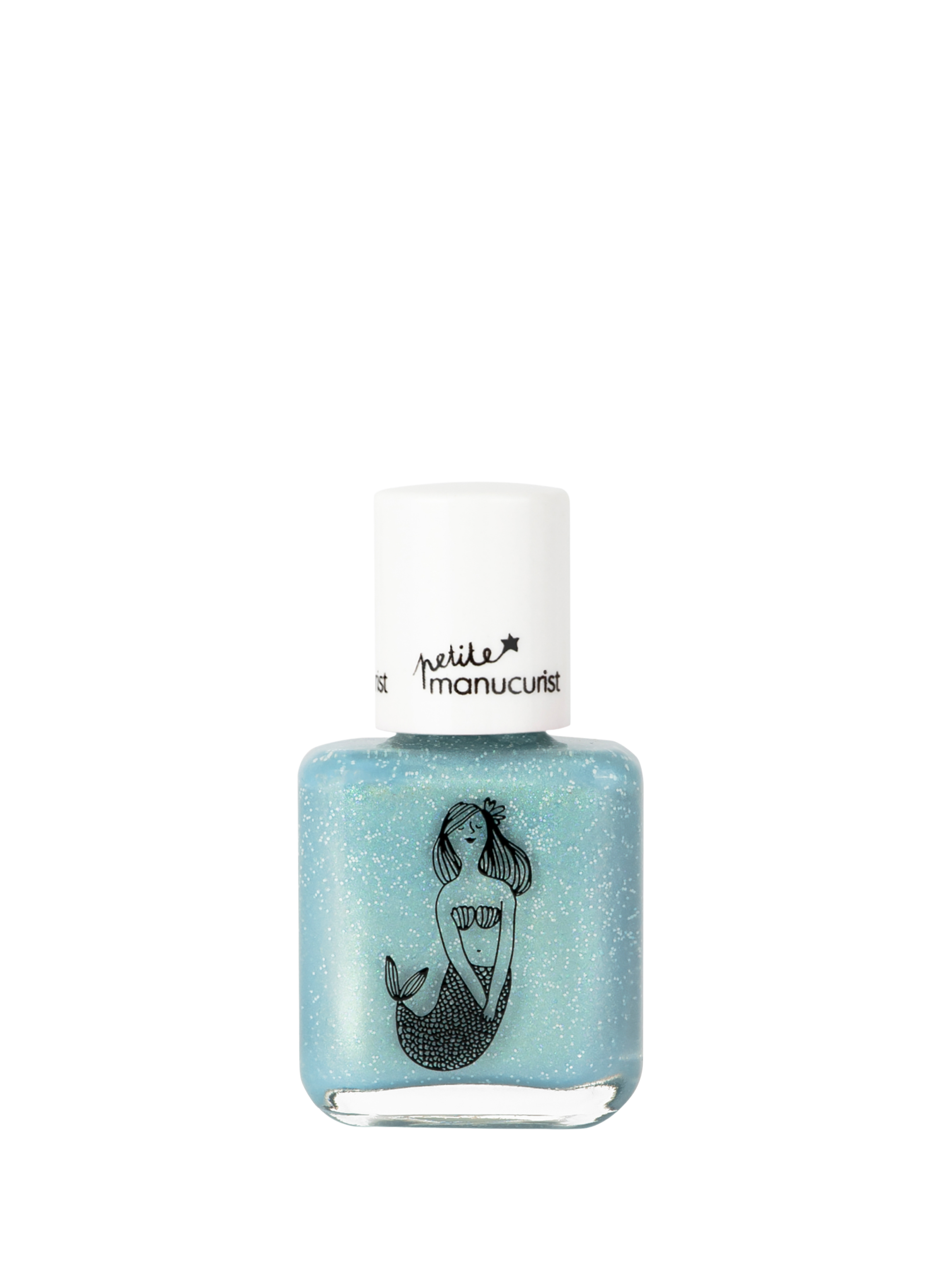 MANUCURIST Nail Polish - Bonnie The Mermaid Bleu pailleté