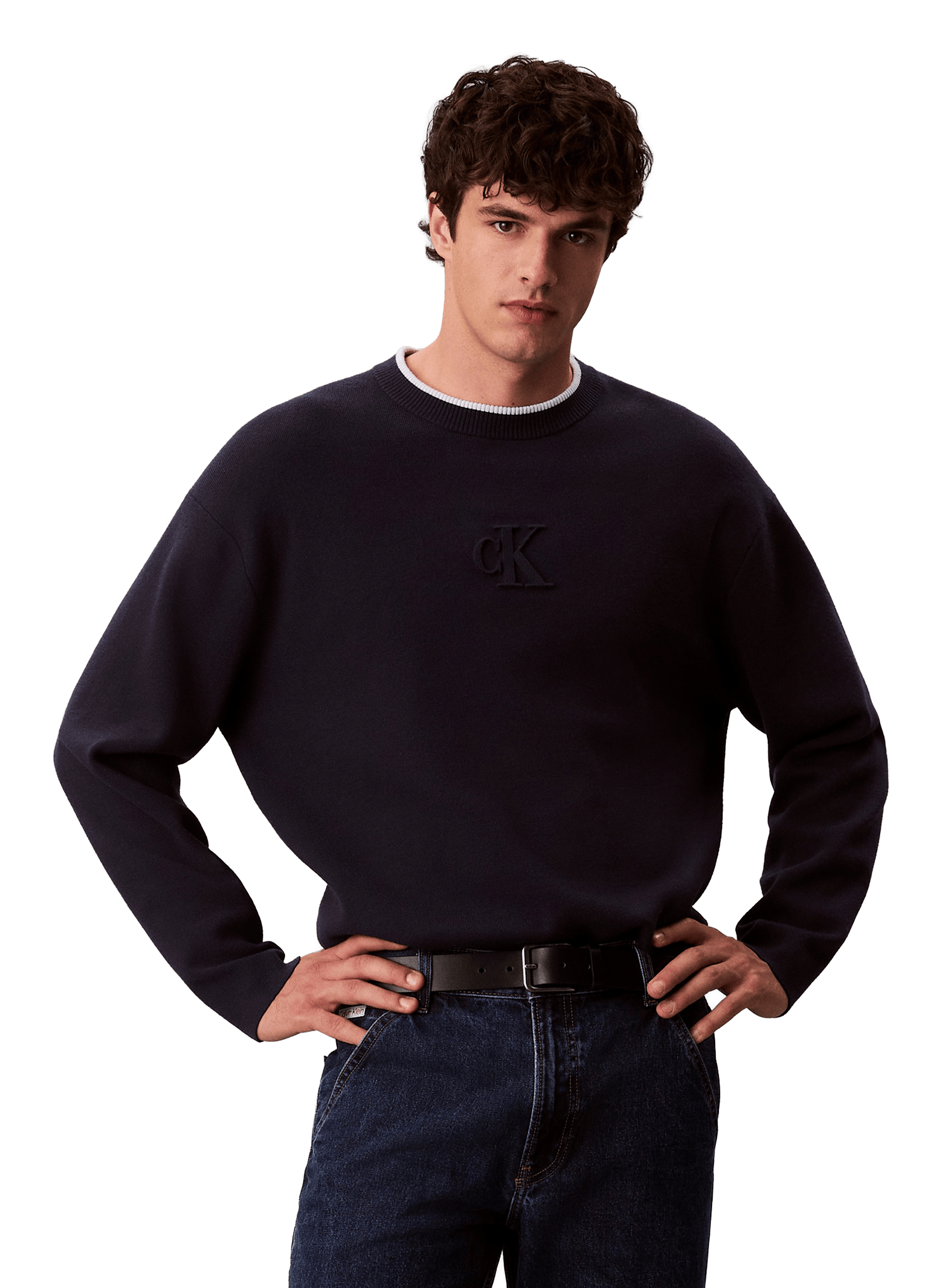 Jean Carpenter CALVIN KLEIN Bleu