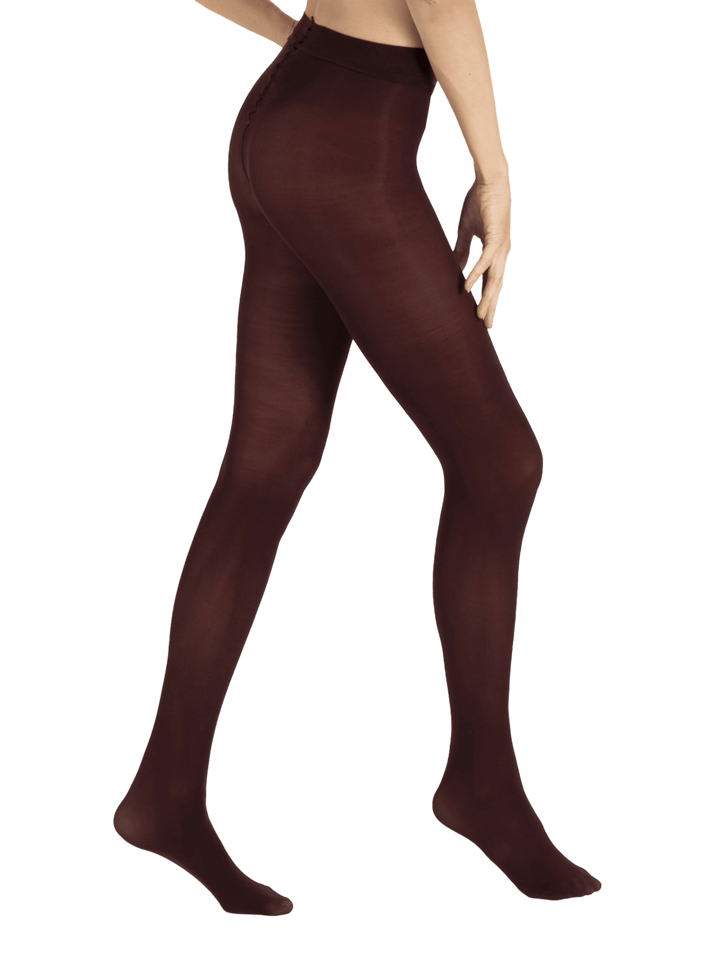 Satin opaque tights 50D ALL COLORS Bordeaux