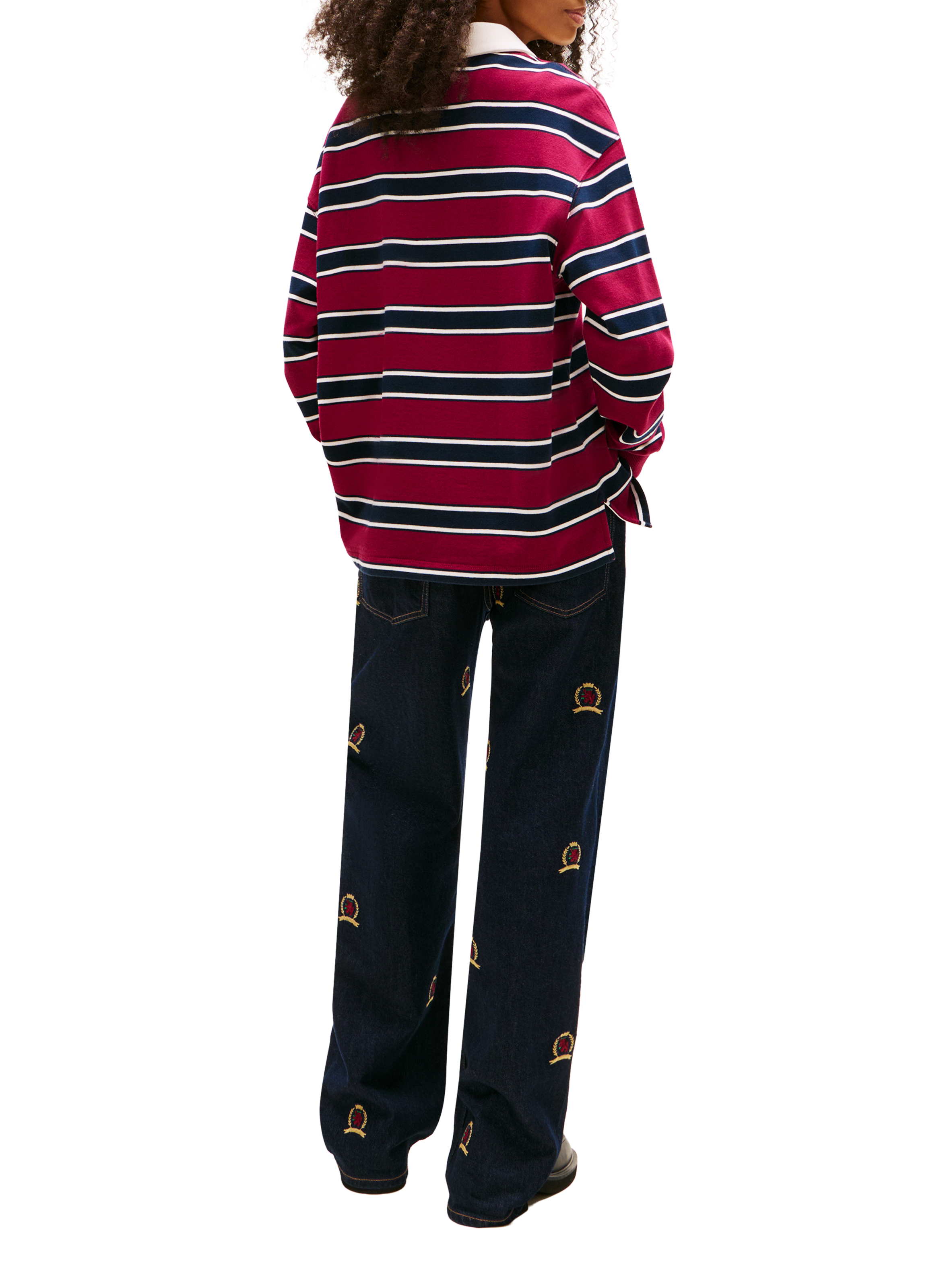 Striped cotton polo shirt TOMMY HILFIGER Multicolour