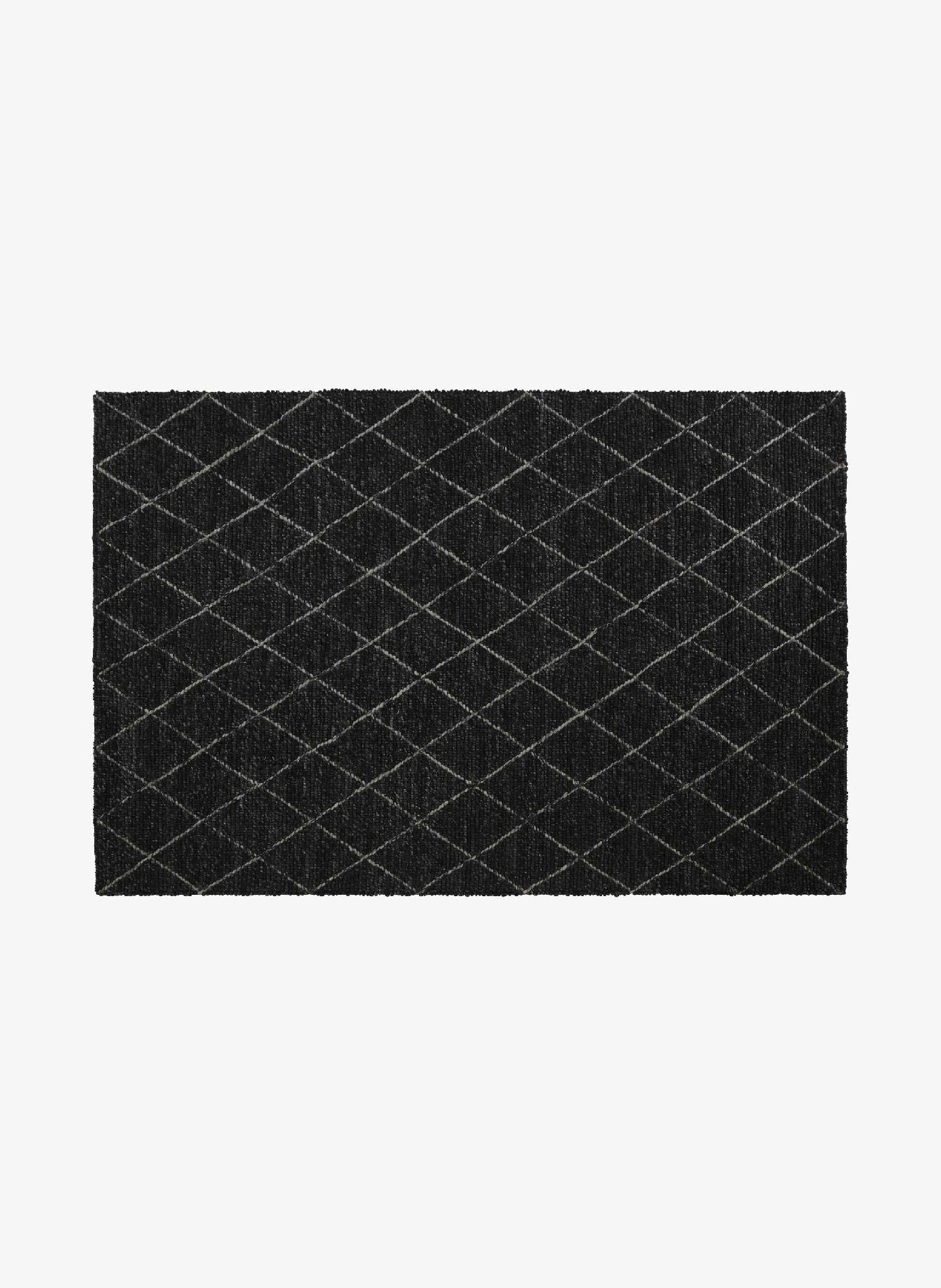 Tapis losange CINNA Noir