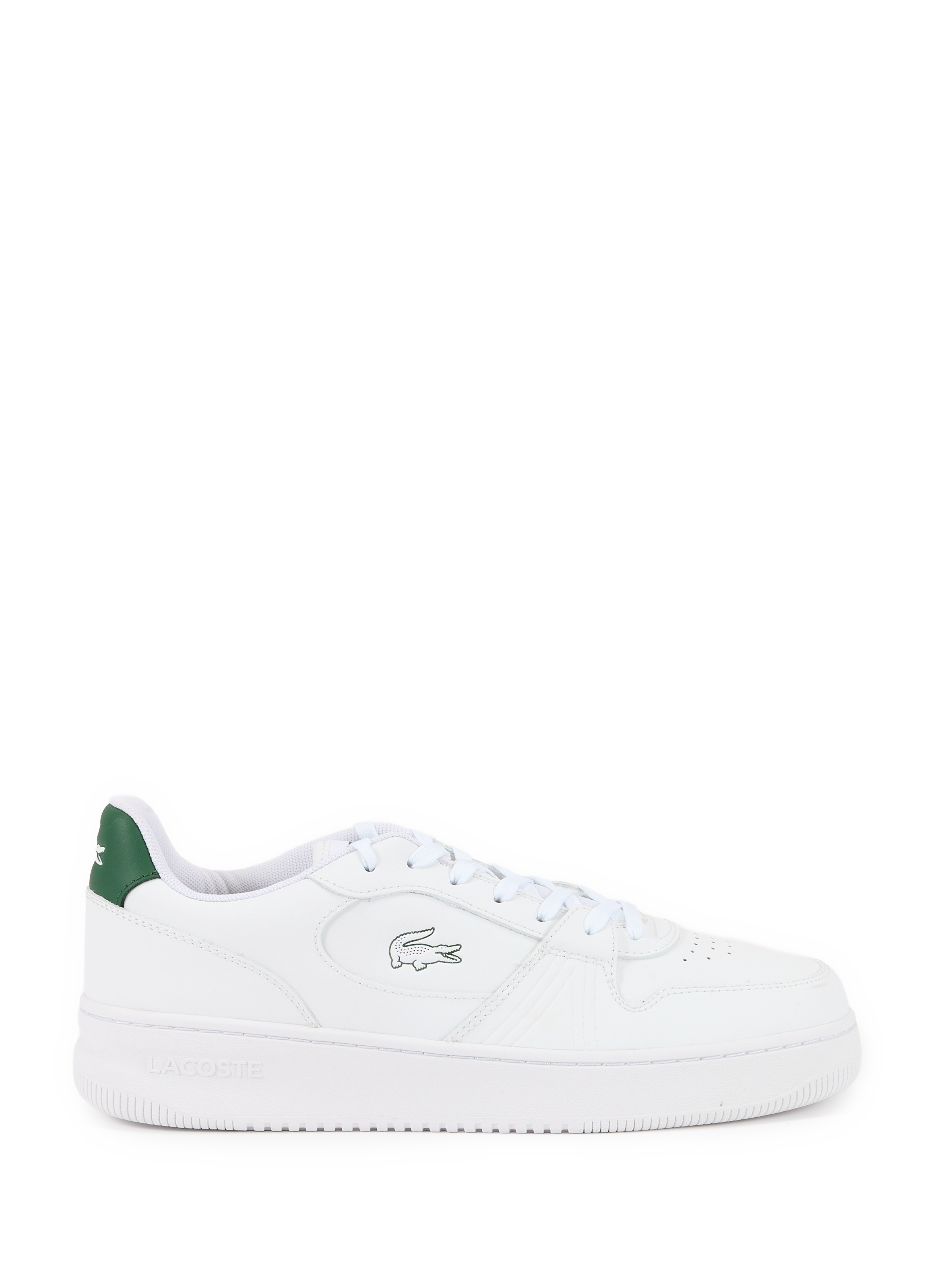 Baskets L001 Set en cuir de vache LACOSTE Blanc