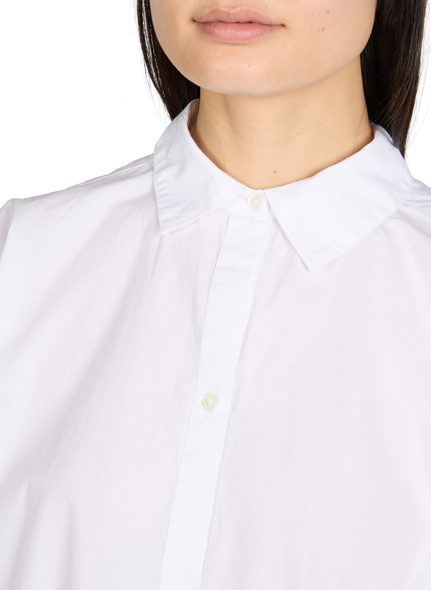 Chemise manches courtes Cairn en coton BELLEROSE Blanc