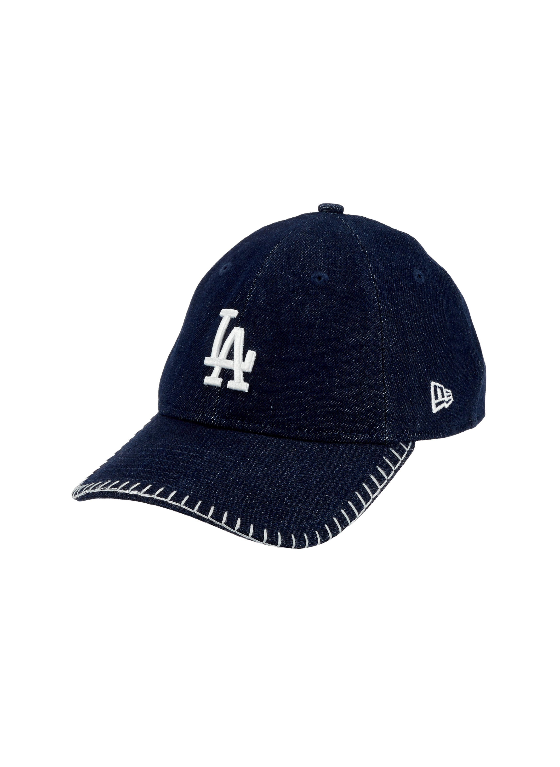 Denim Embroidered Cap NEW ERA Blue