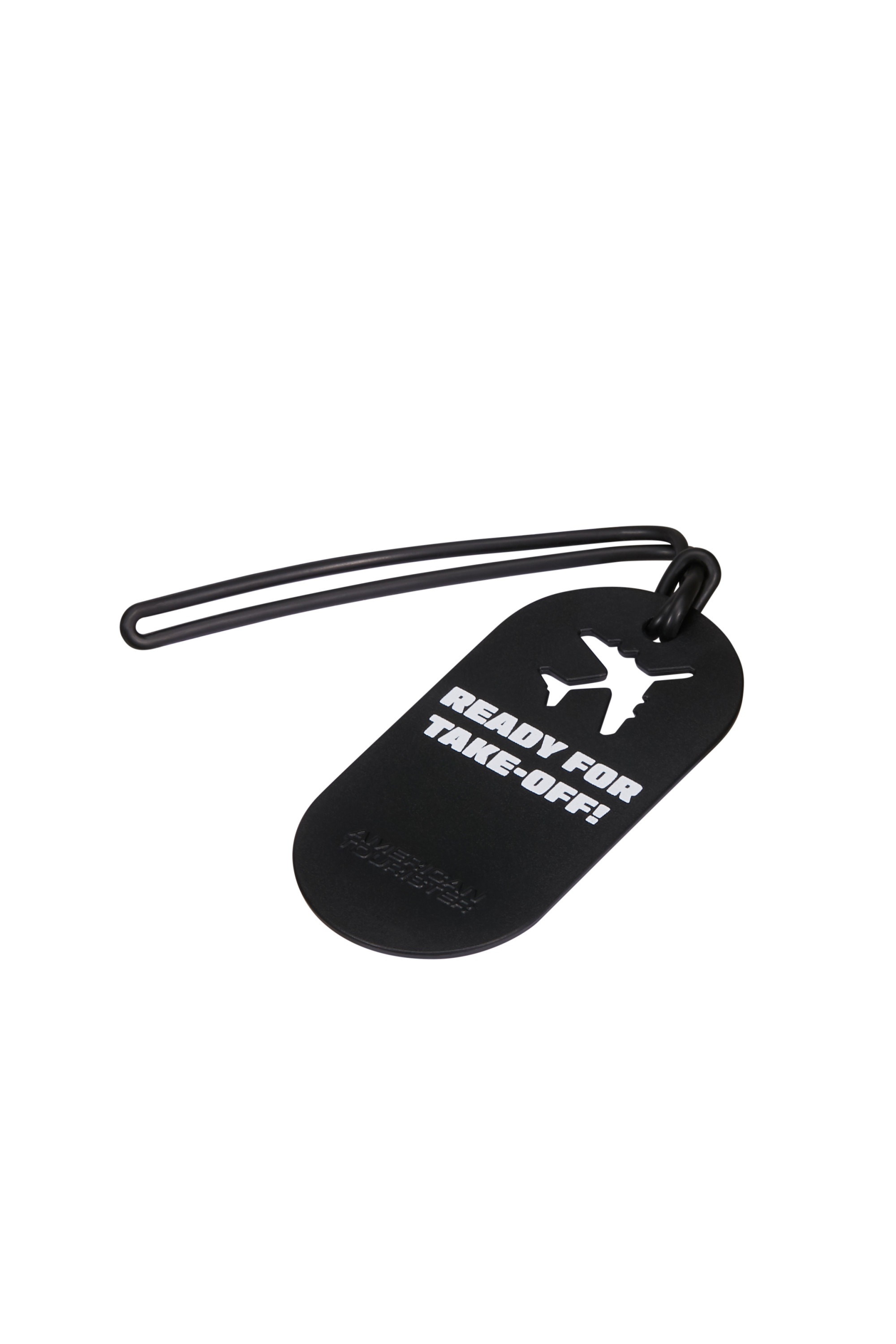 Étiquette bagages taille s Noir