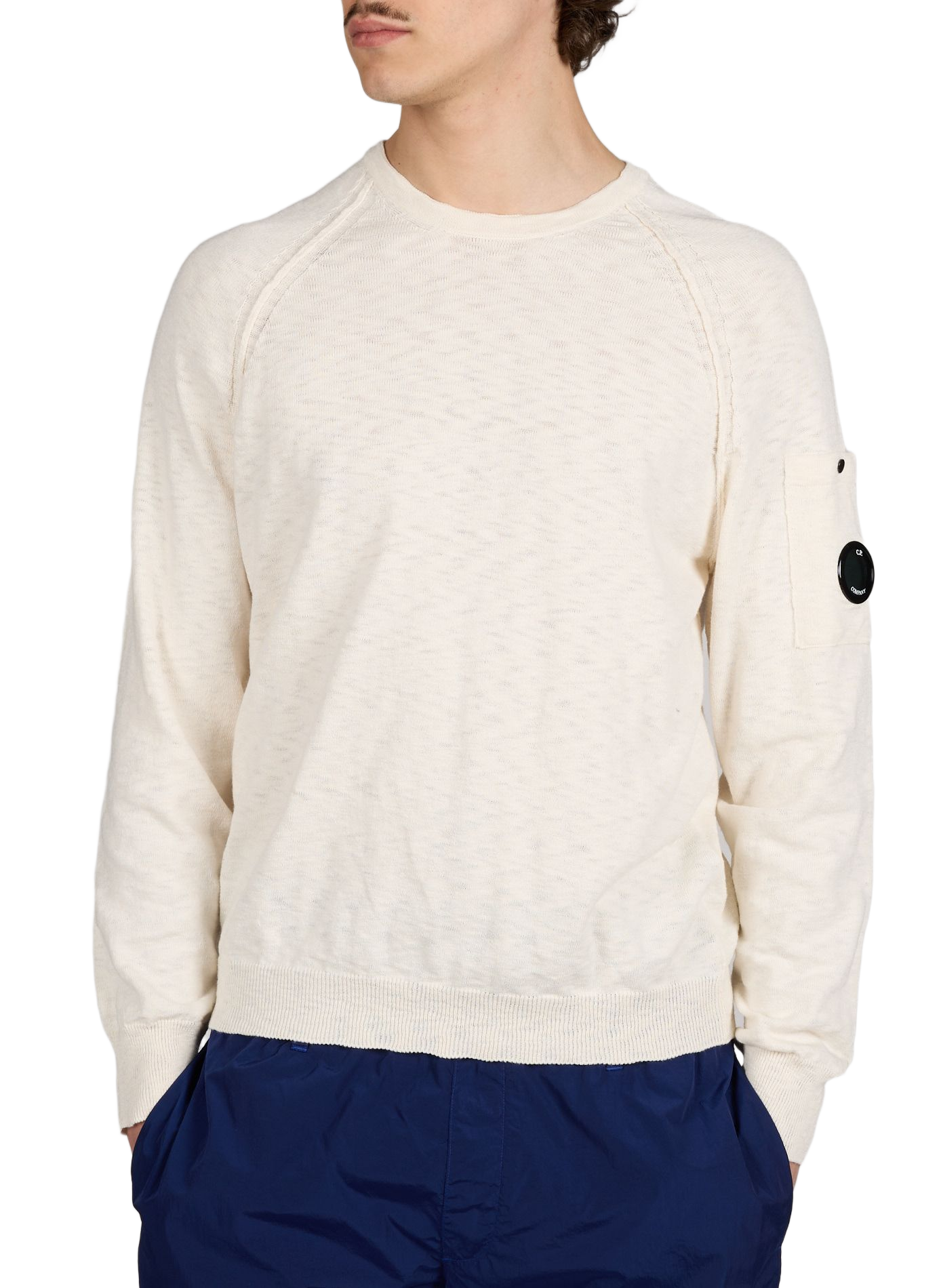 Cotton-blend jumper CP COMPANY Beige